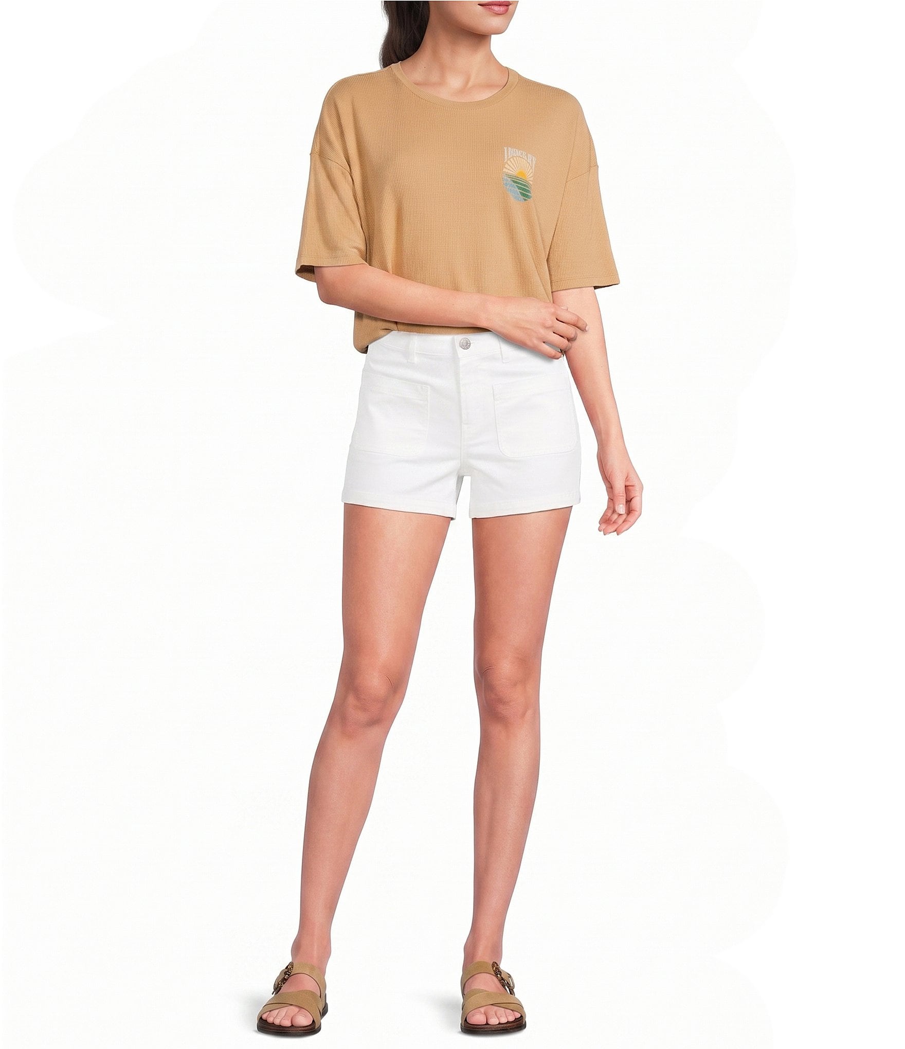 Hurley Daybreak Short Sleeve Boyfriend T-Shirt
