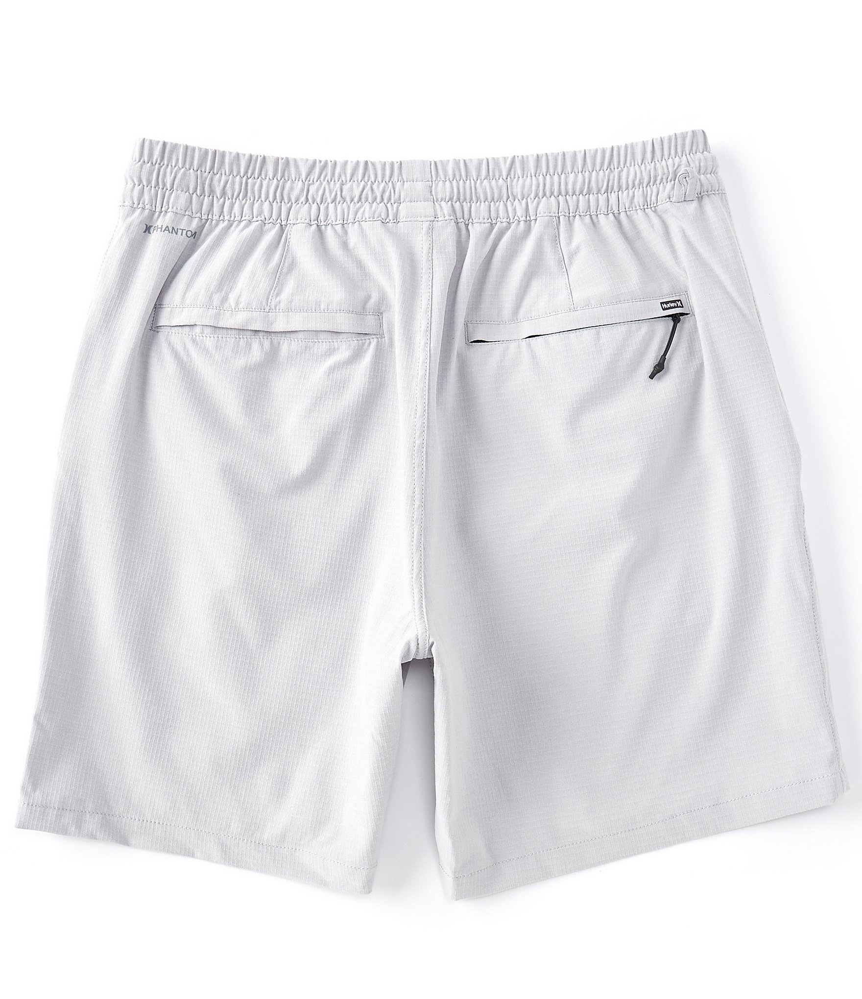 Hurley Elastic-Waist Phantom Zuma ll 18#double; Outseam Volley Shorts