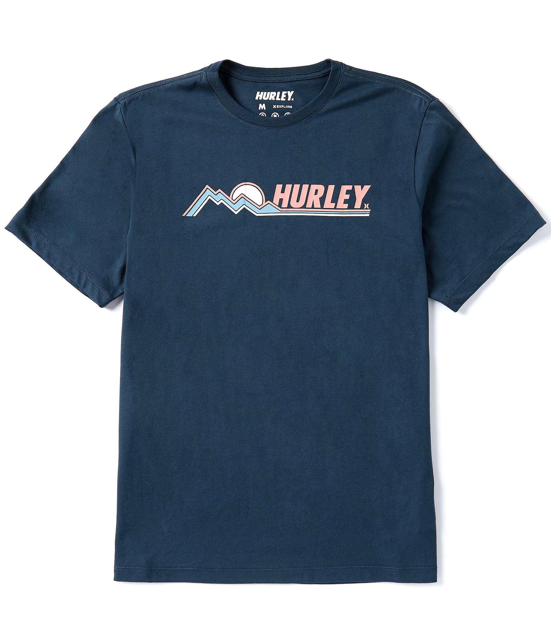 Hurley Everyday Explore Open Range Short Sleeve Graphic T-Shirt