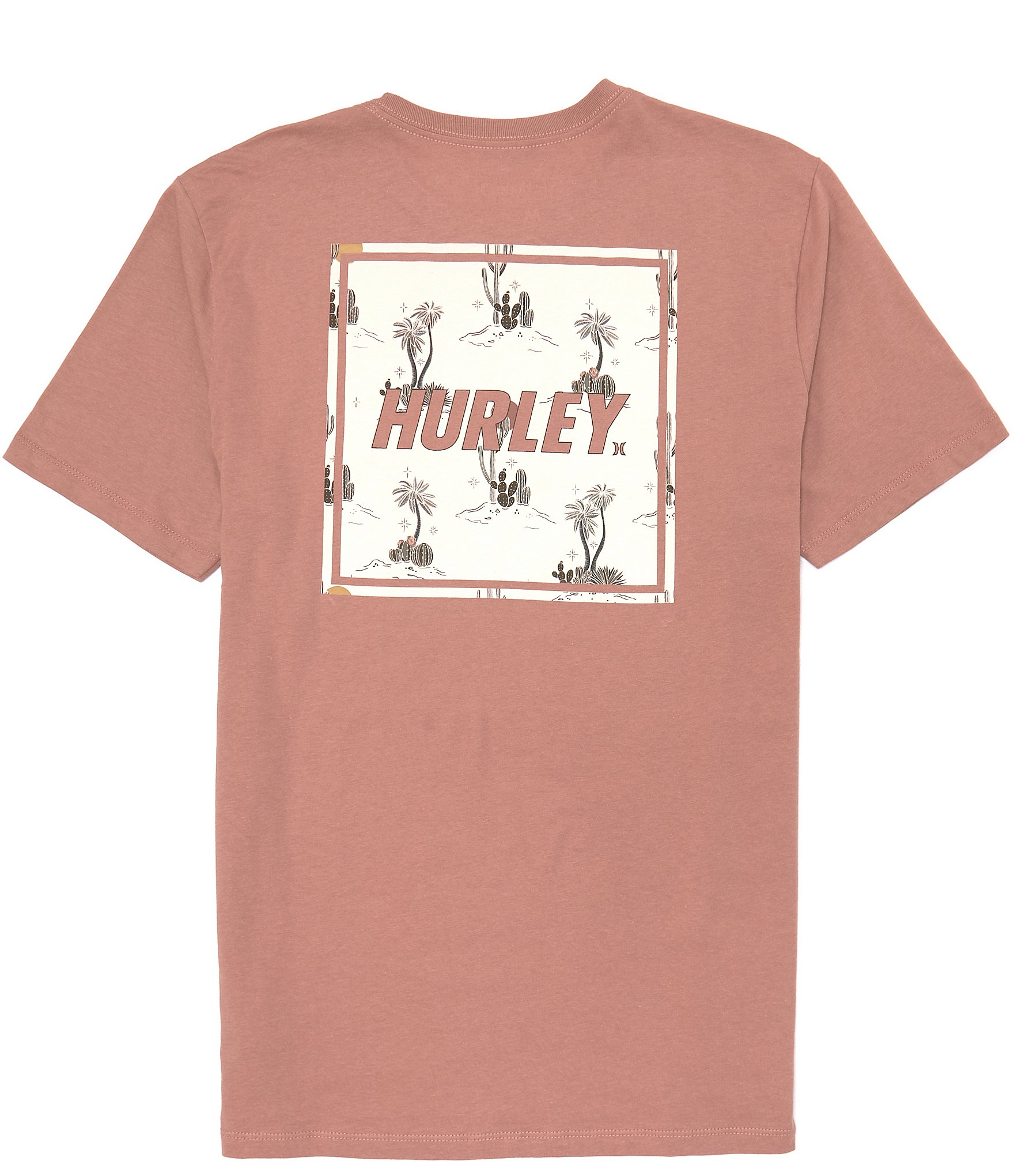 bloed Madison aanvaarden Hurley Everyday Four Corners Crew Neck Short-Sleeve T-Shirt | Dillard's