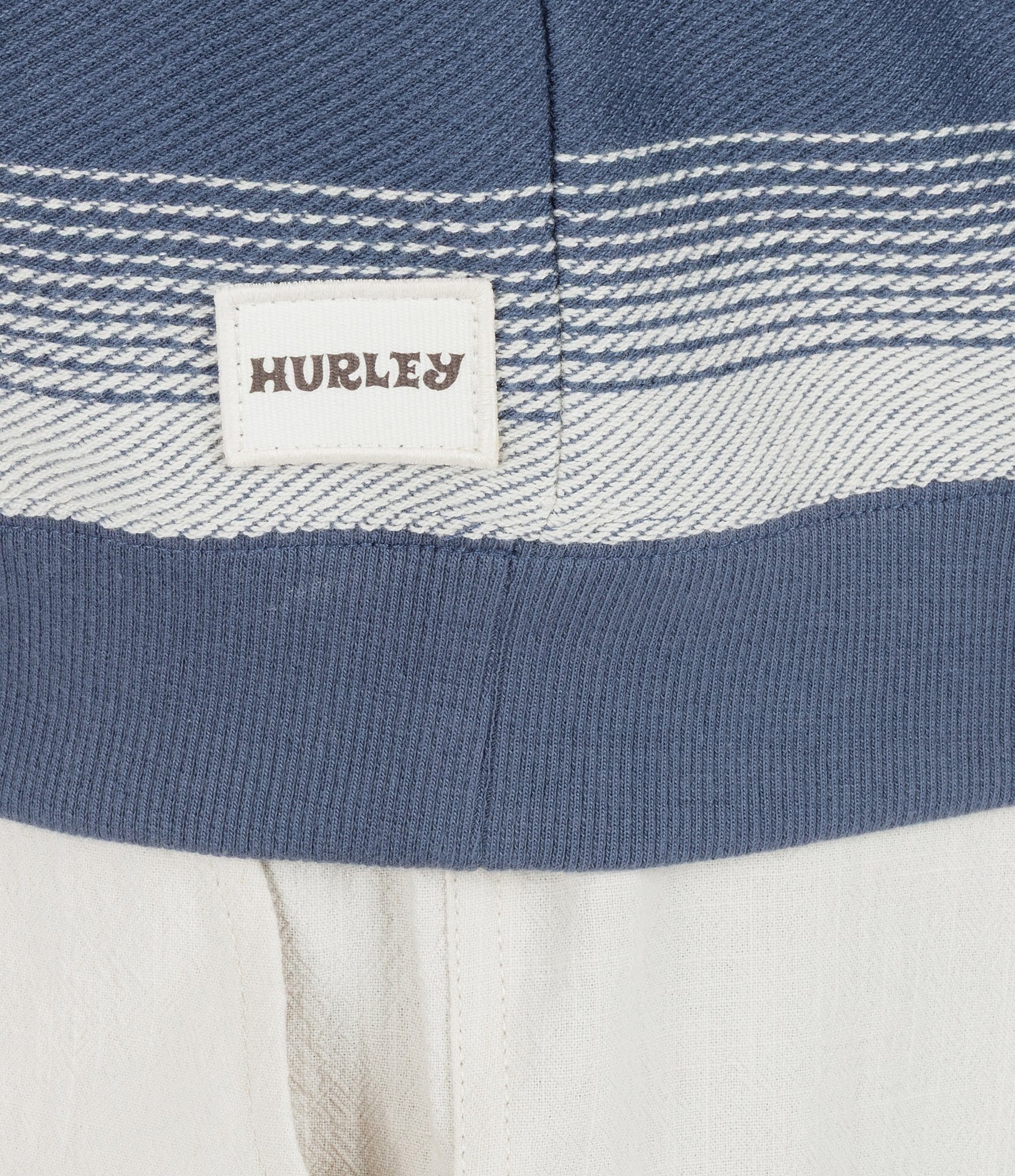 Hurley Hacienda Long-Sleeve Striped Crew Pullover
