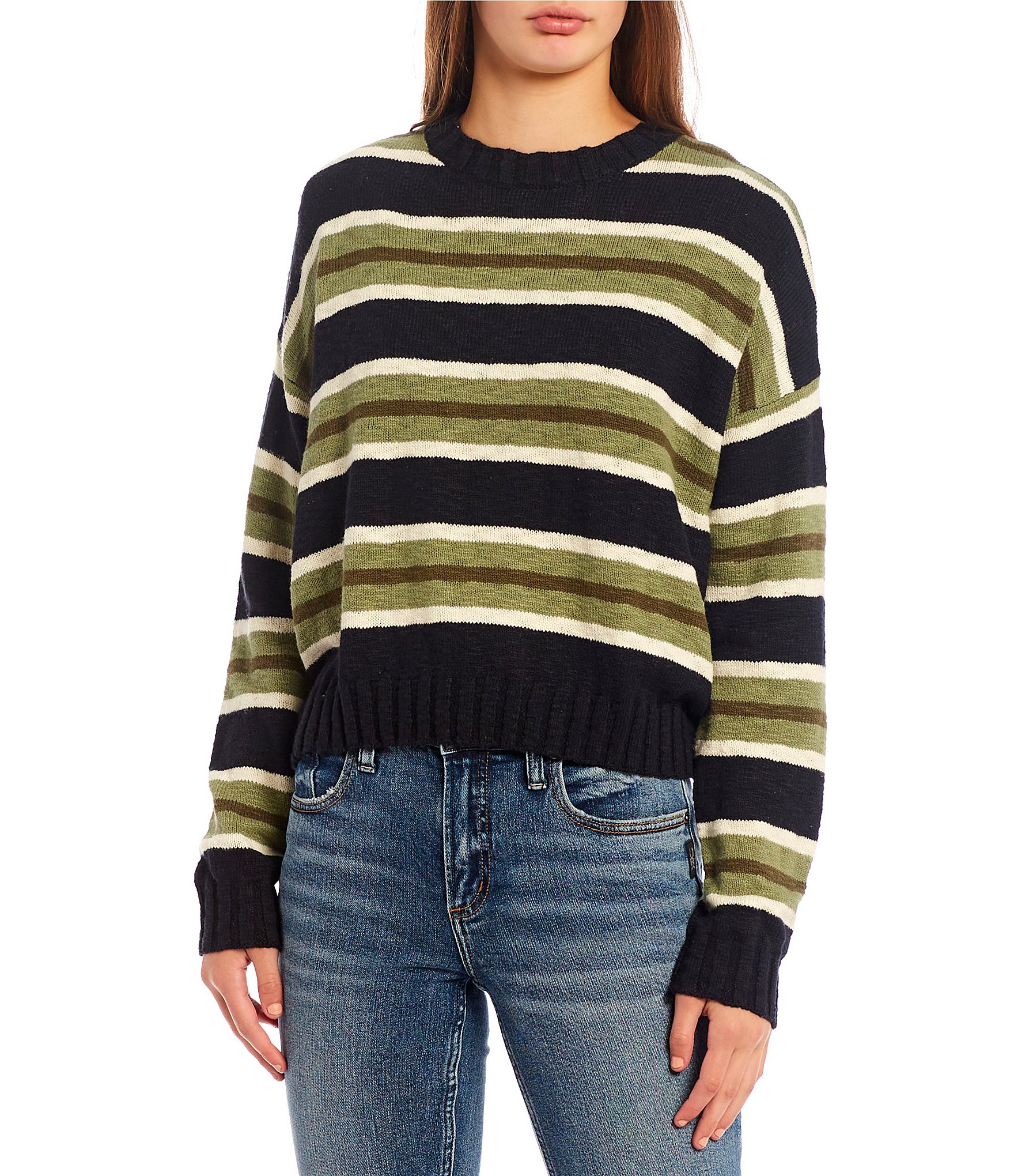 Hurley Morgan Stripe Pullover Sweater | Dillard's