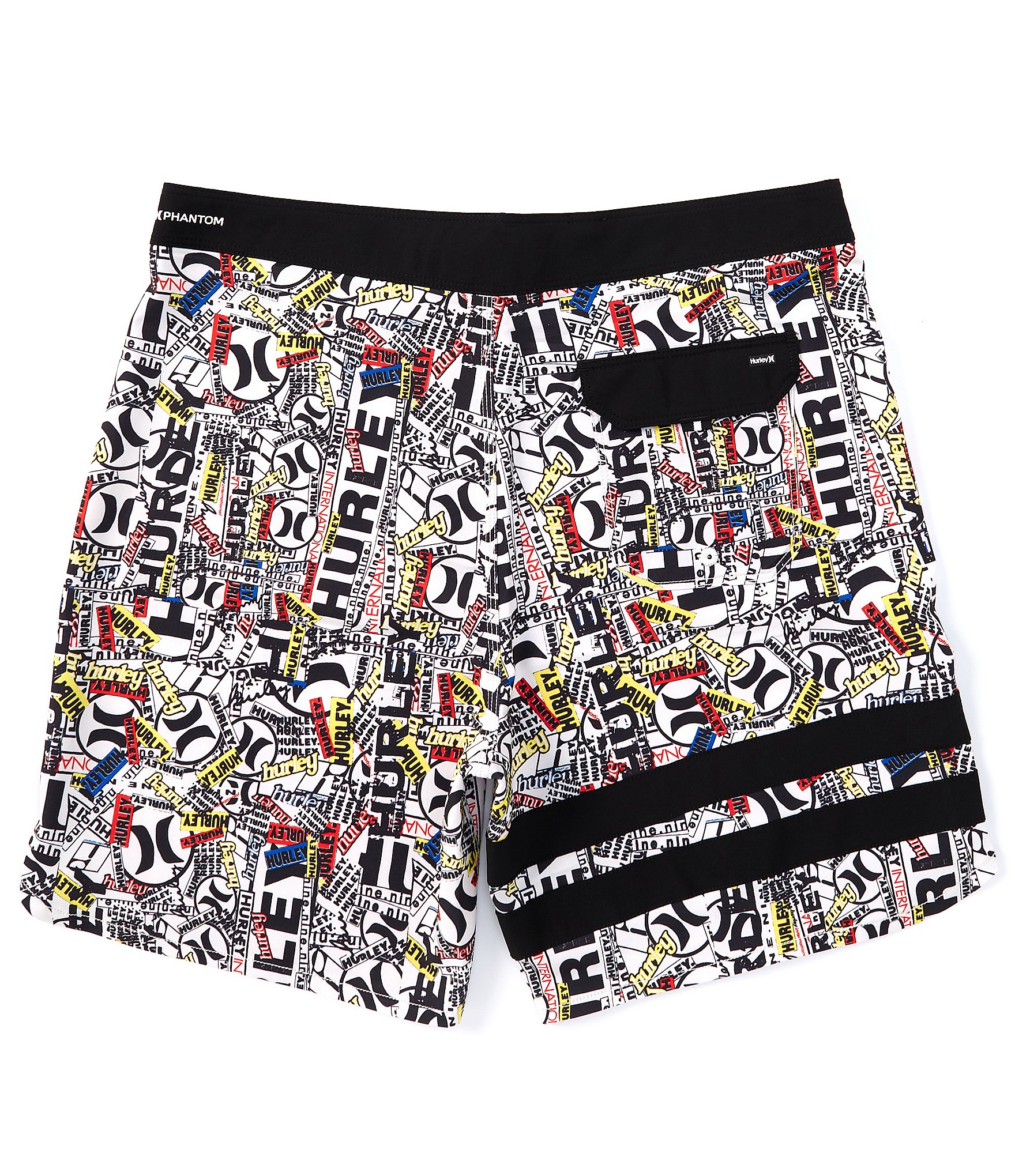 Hurley Phantom Eco 25th Block Party 18#double; Outseam Board Shorts