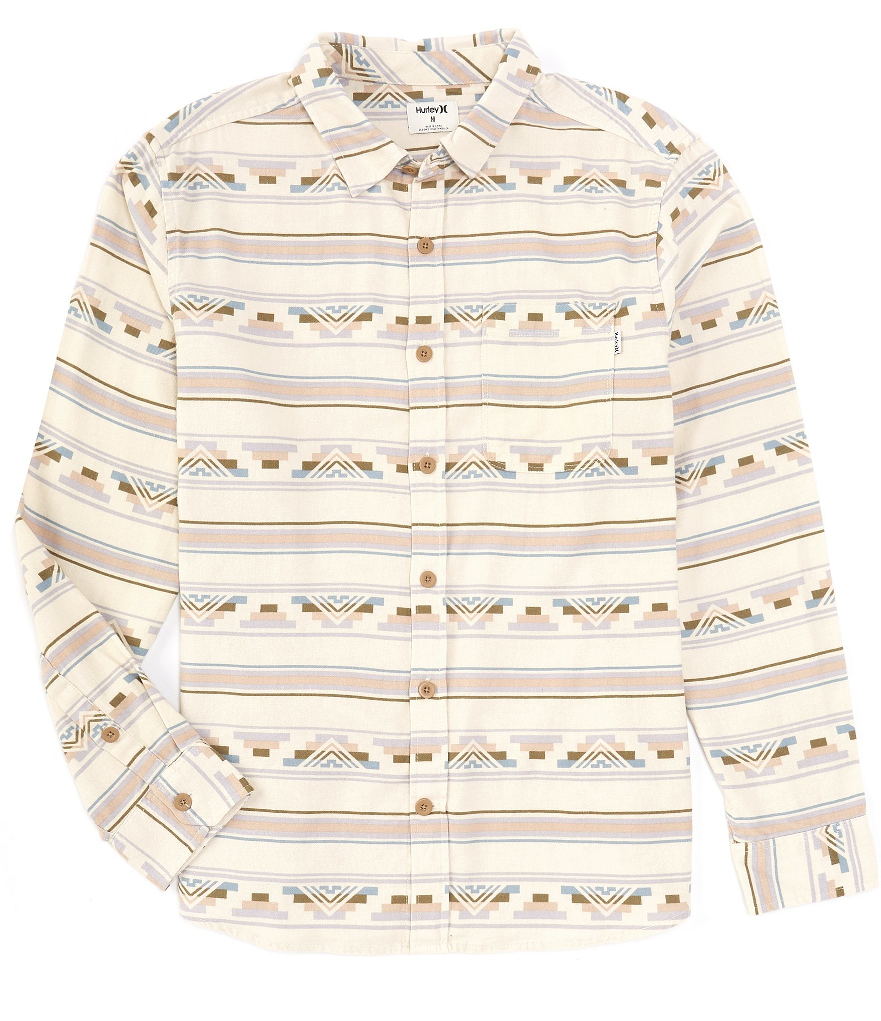 Antigua Men's Dallas Cowboys Angler Woven Button-Down Shirt