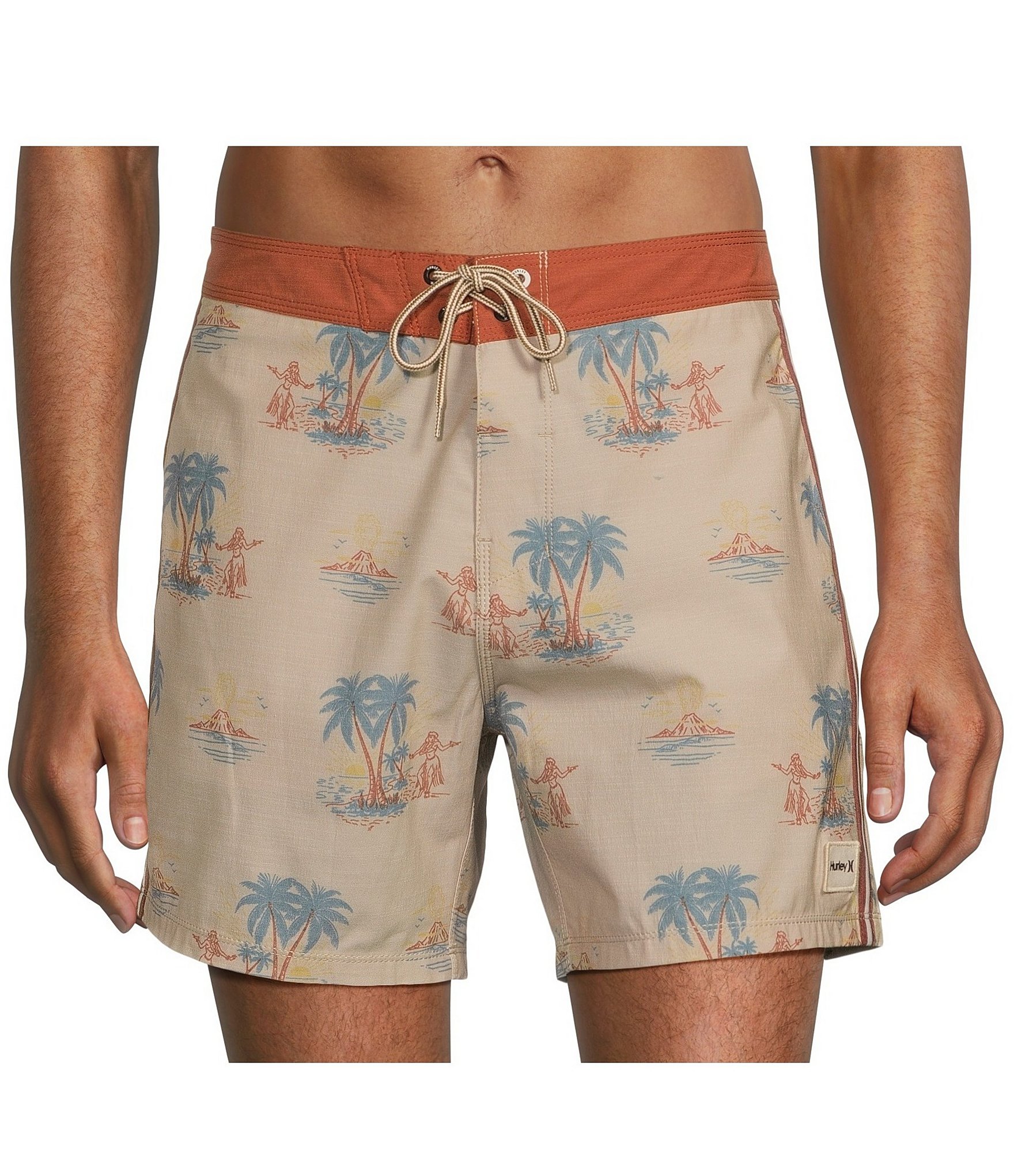 Hurley Session 16#double; Outseam Swim Trunks