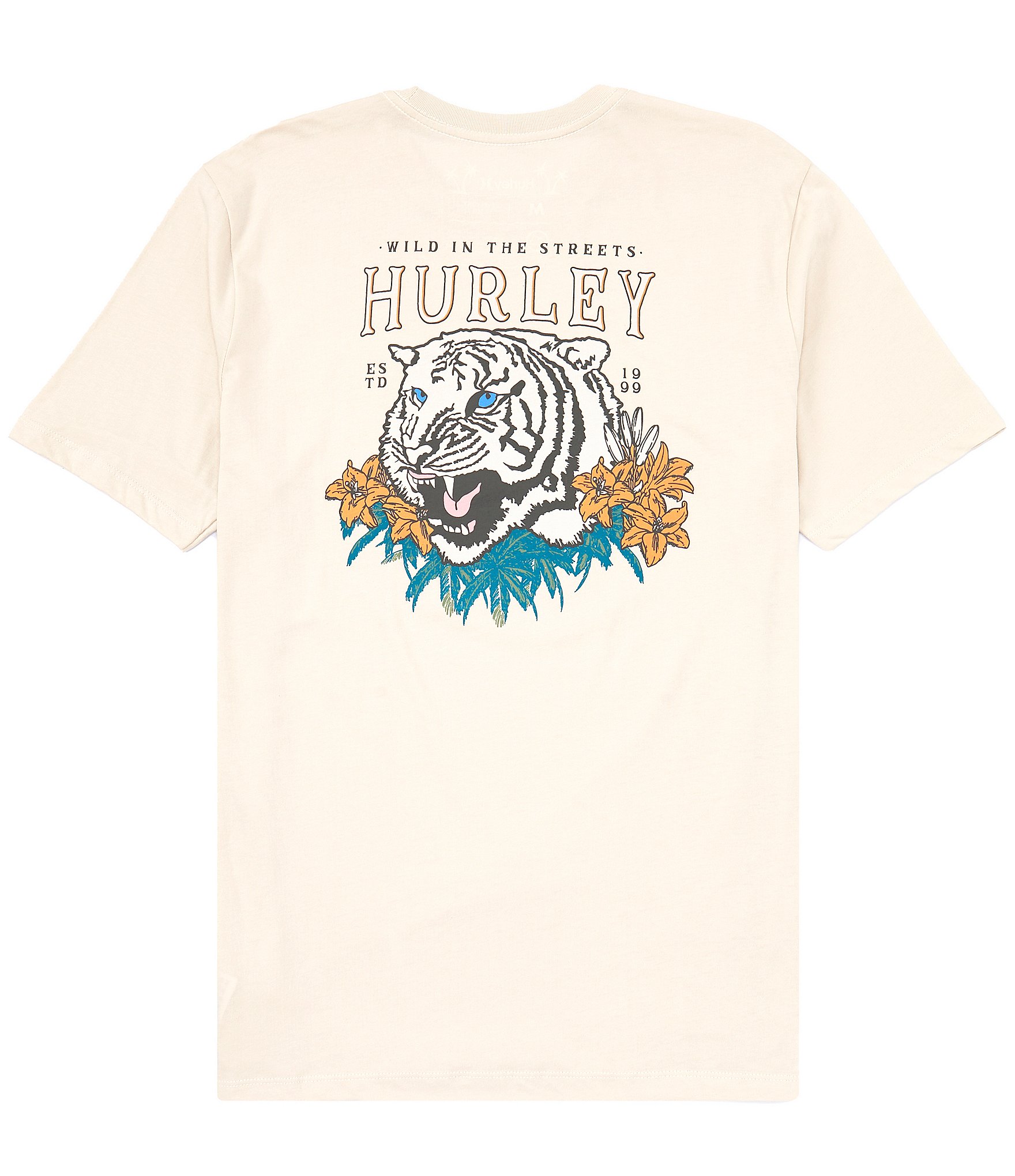 T-Shirt Tiger | Hurley Short-Sleeve Dillard\'s Palm