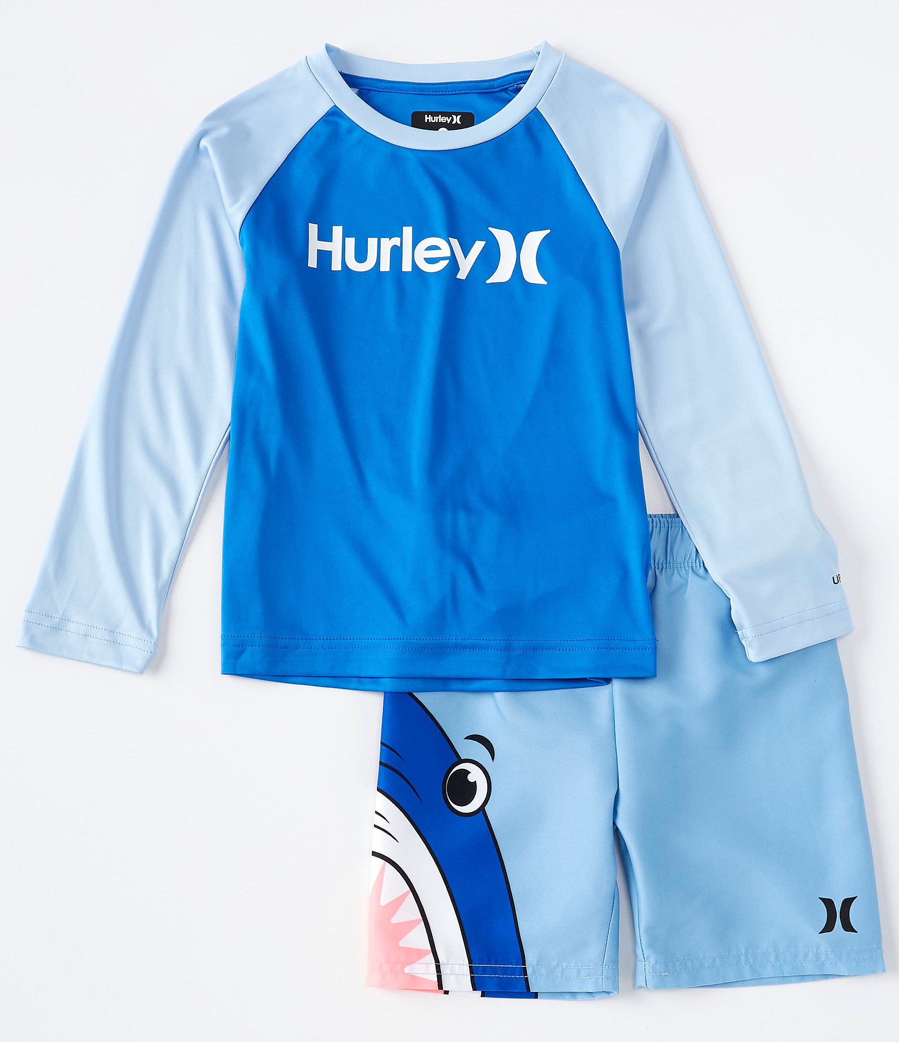 accent terugtrekken Vergemakkelijken Hurley Toddler Boys 2T-4T Long-Sleeve UPF 50+ Swim Tee & Shark-Wraparound  Swim Trunks Set | Dillard's