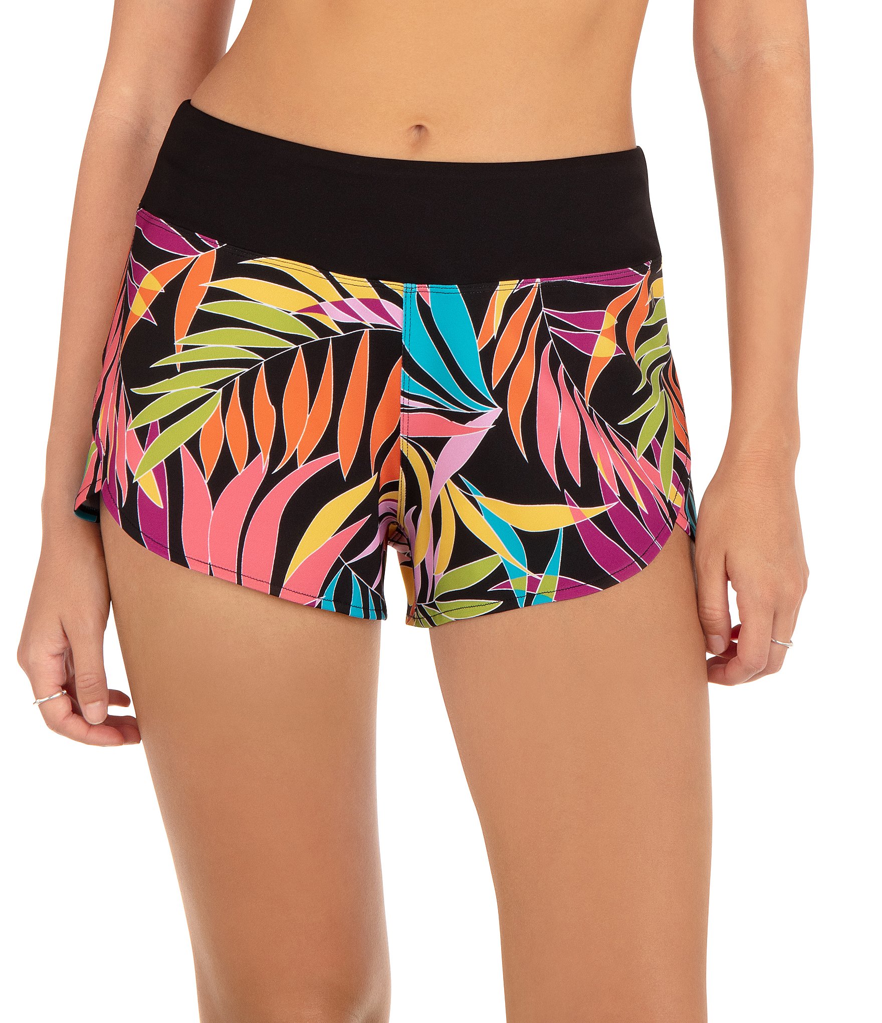 Hurley Tropic Dance Printed Soft Waist Swim Boardshorts | Dillard's
