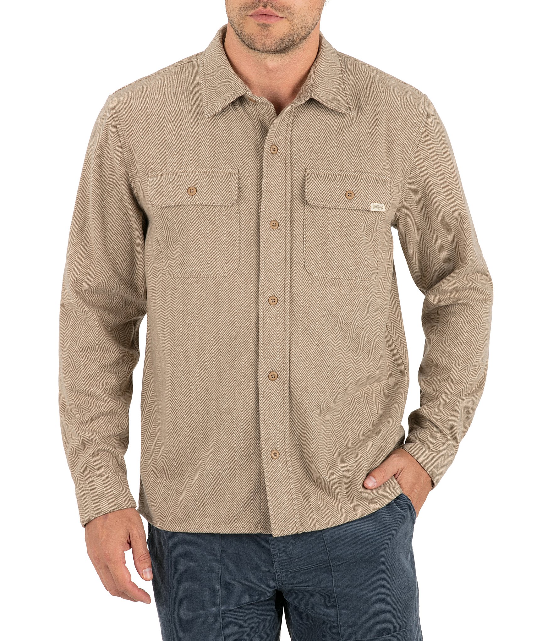 Hurley Woolsy Long Sleeve Flannel Shirt
