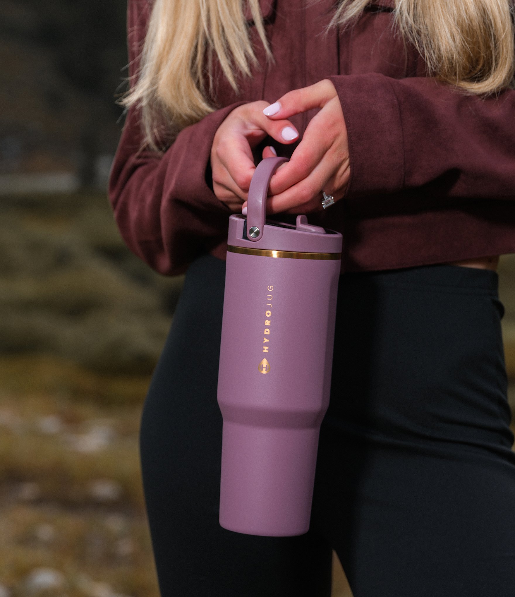 HYDROJUG Fall Flip Straw Sport Bottle, 32 oz.