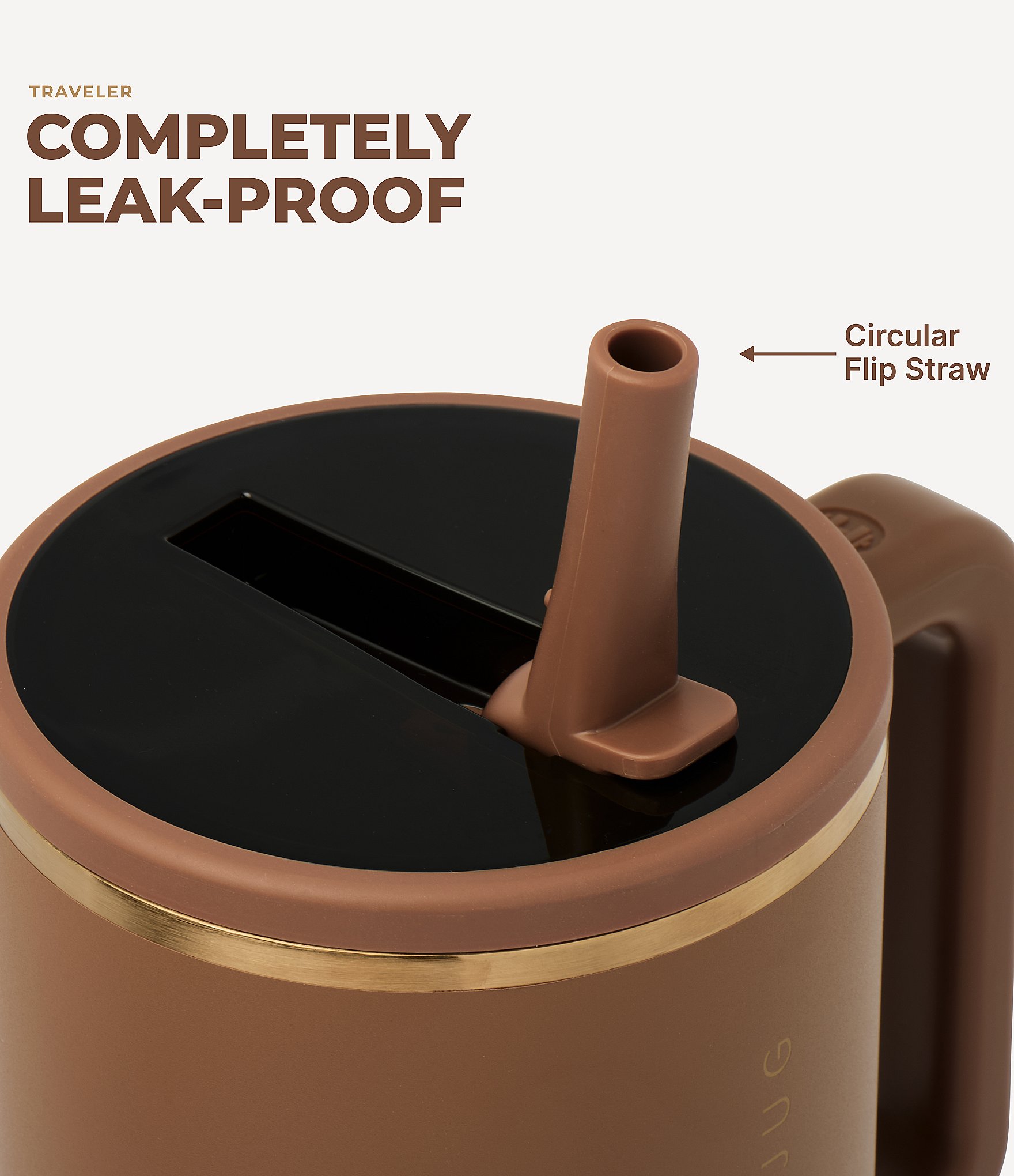 HYDROJUG Fall Flip Straw Traveler, 32 oz.