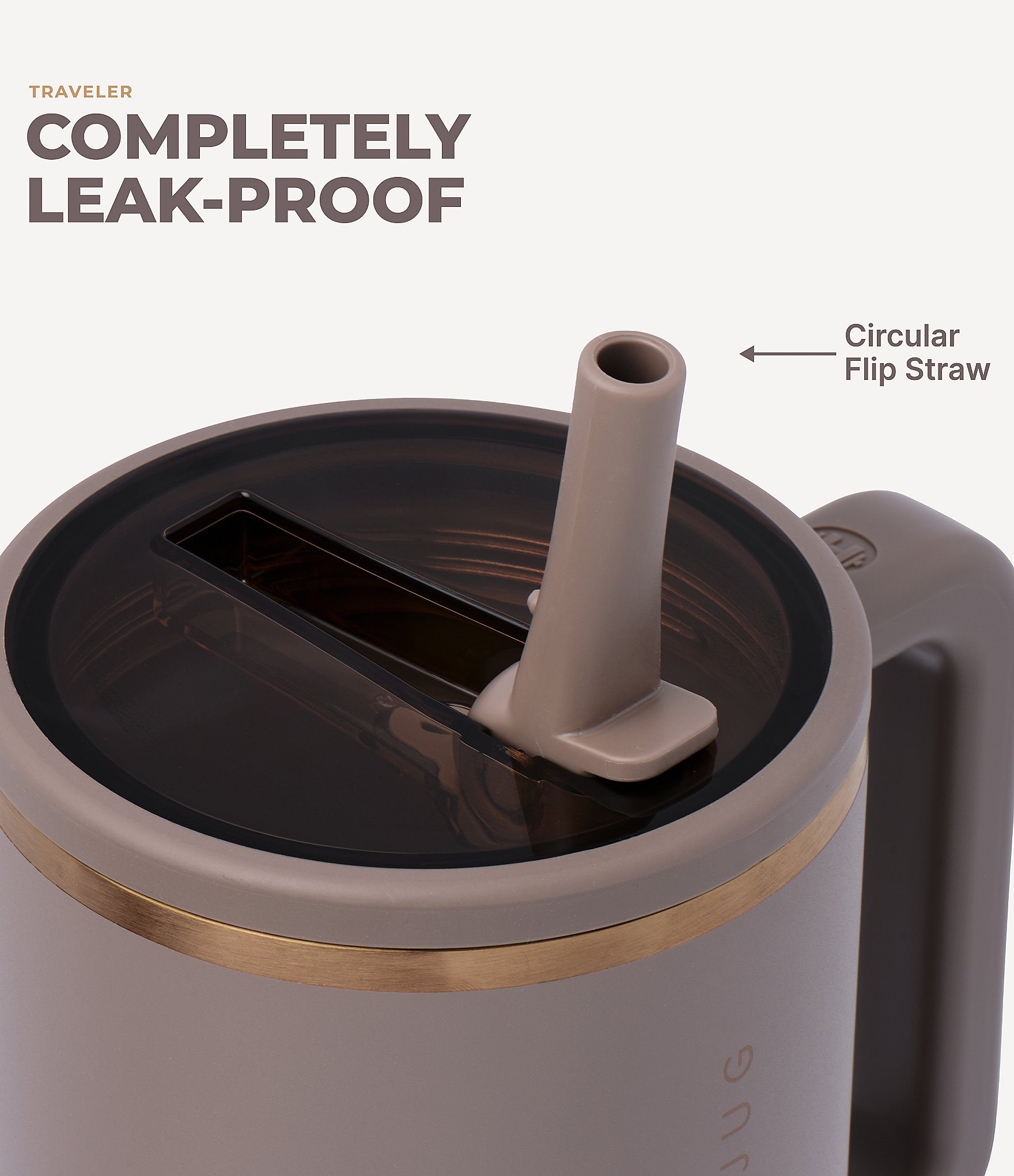 HYDROJUG Fall Flip Straw Traveler, 32 oz.