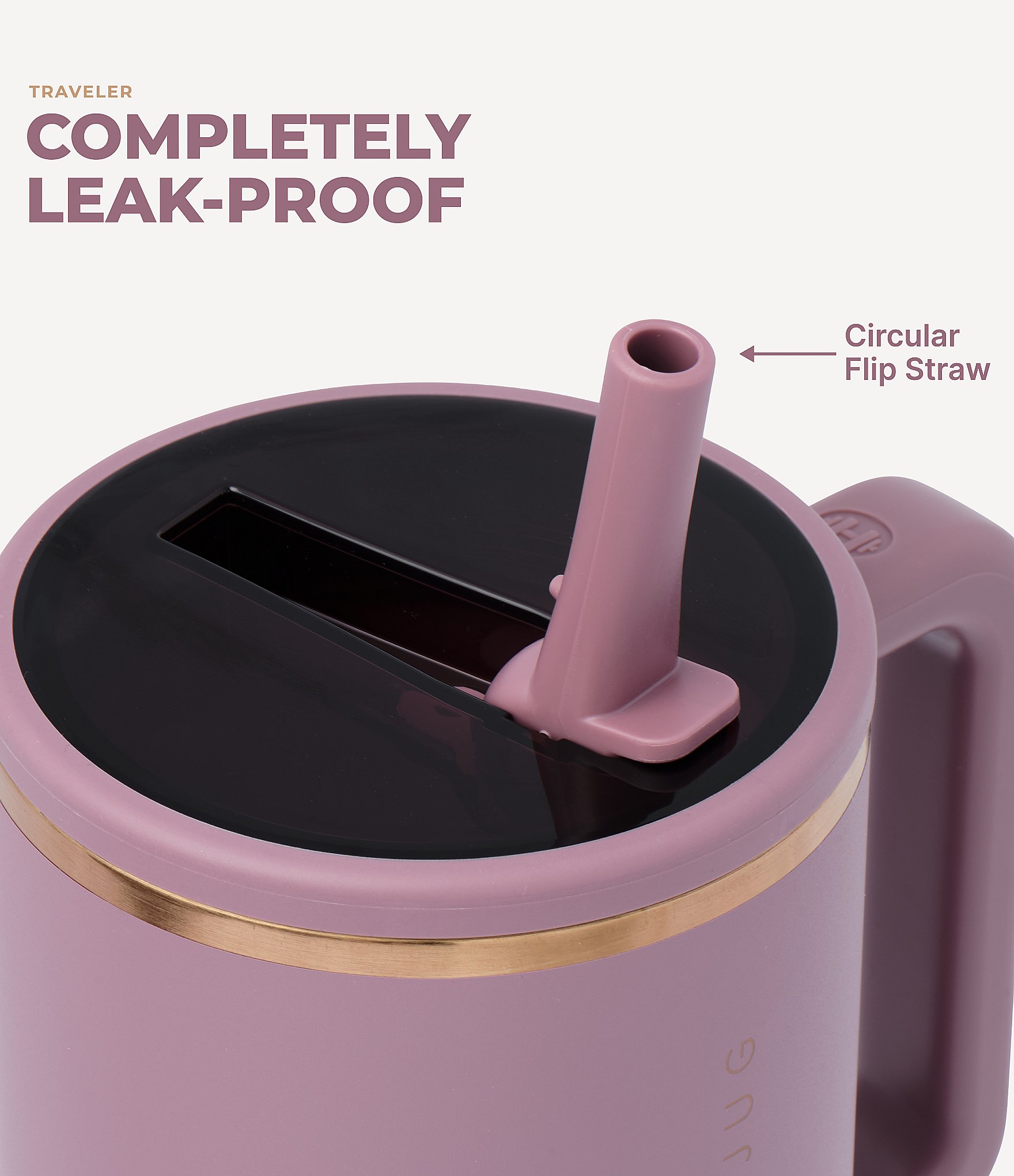 HYDROJUG Fall Flip Straw Traveler, 32 oz.