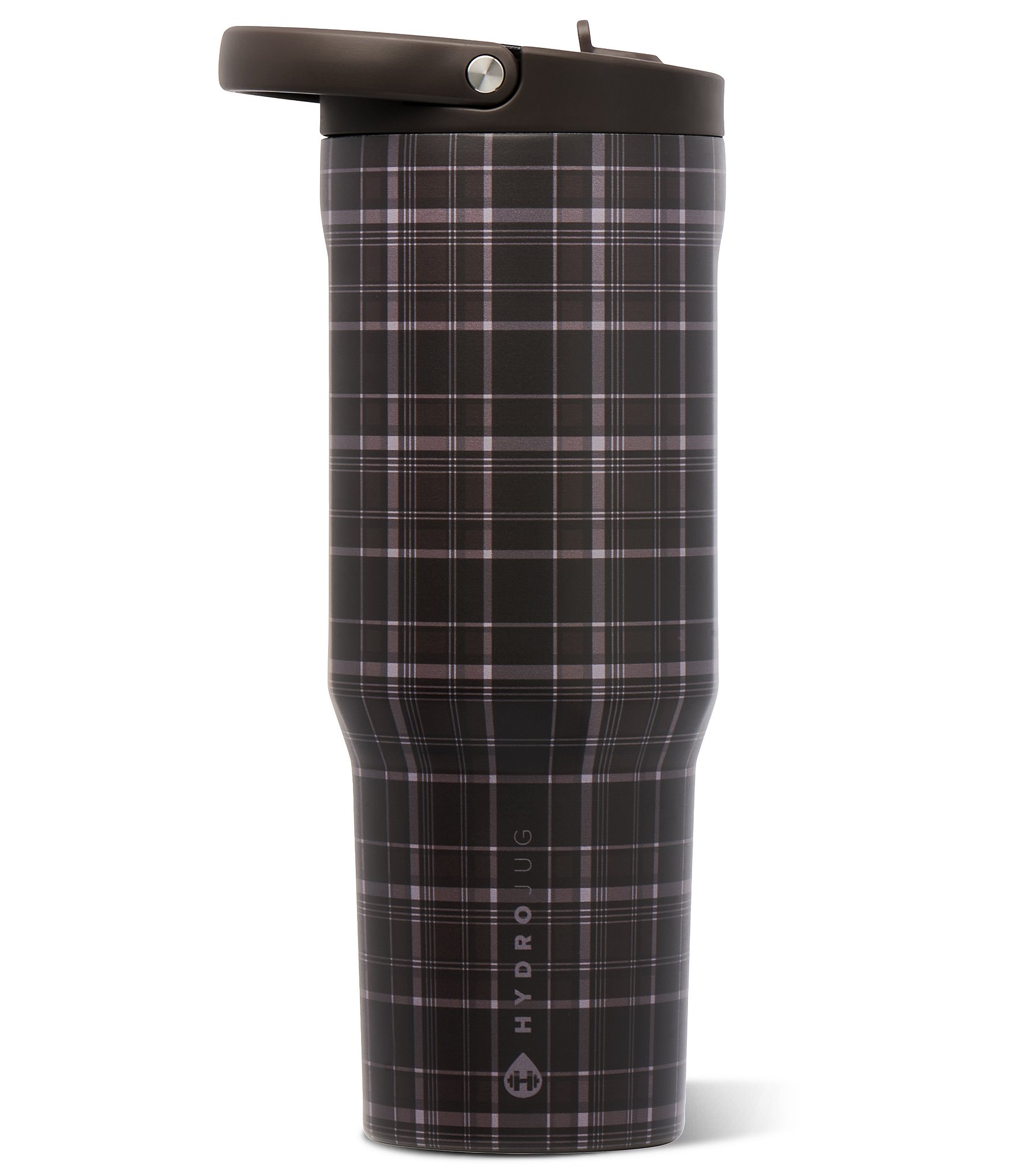 HYDROJUG Flannel Flip Straw Sport Bottle, 32 oz.