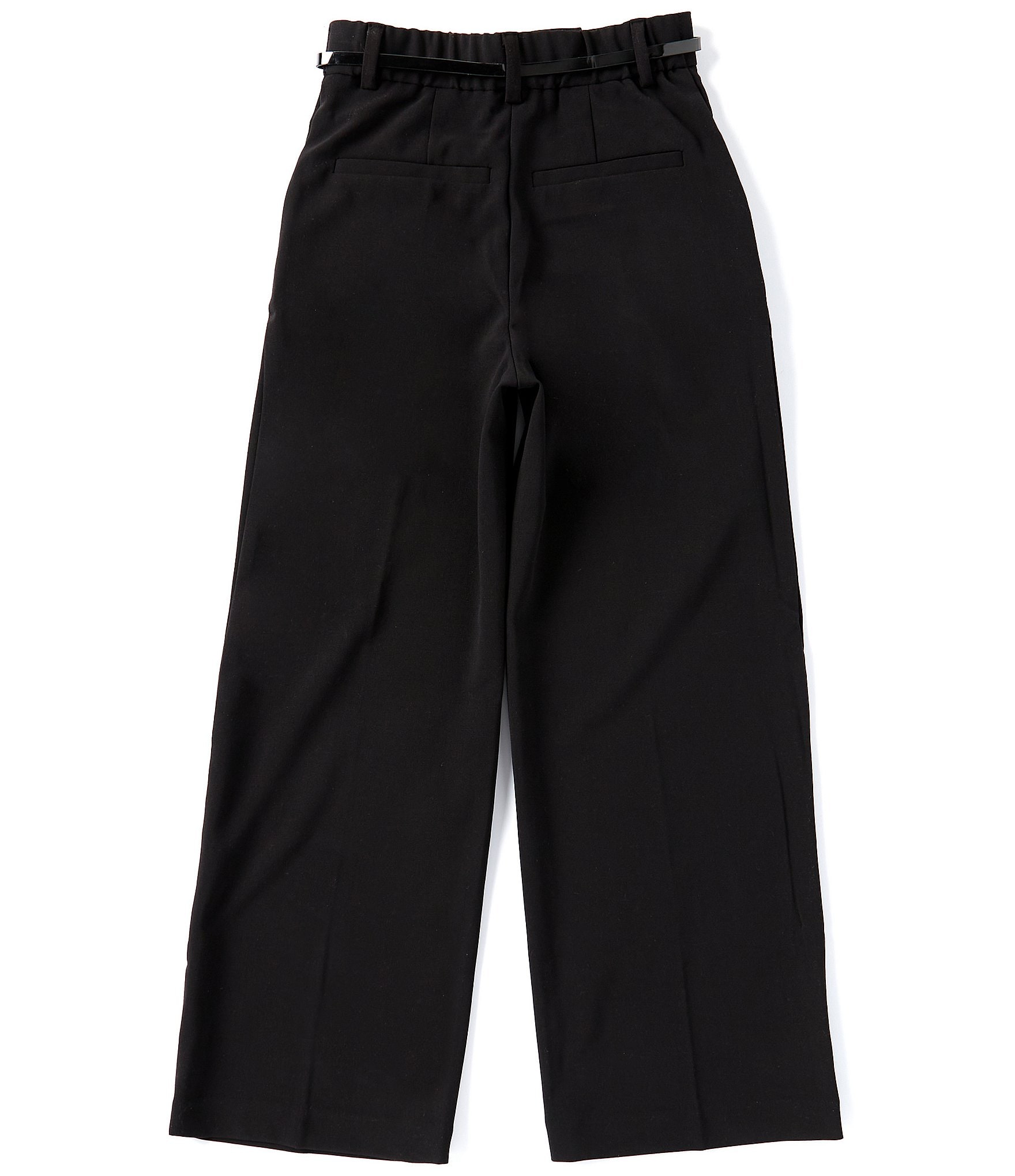 I.N. Girl Big Girls 7-16 Belted Tailored Trouser Pants