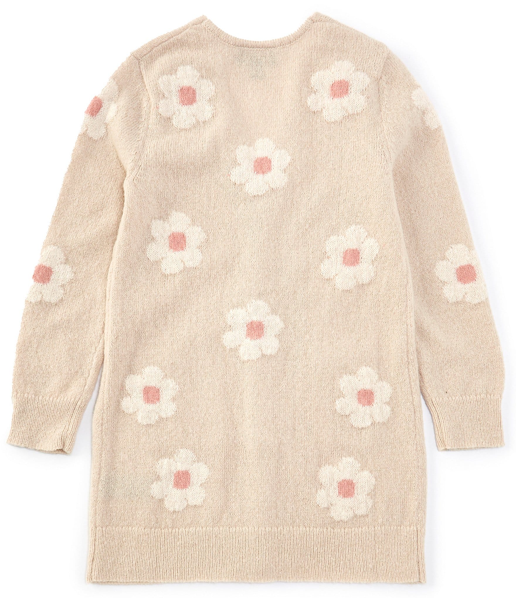 I.N. Girl Big Girls 7-16 Long-Sleeve Daisy Cardigan