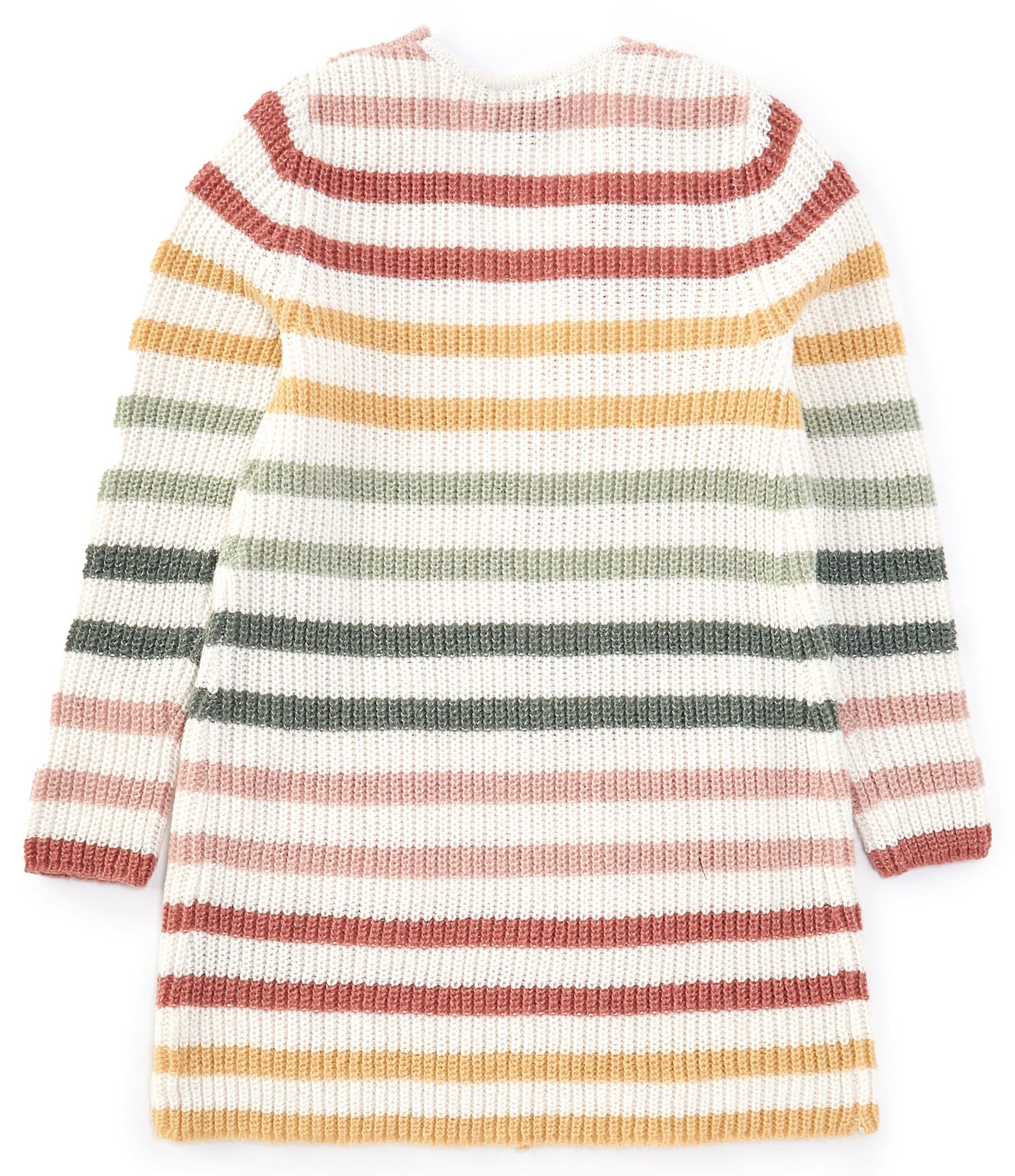 I.N. Girl Big Girls 7-16 Long-Sleeve Striped Duster