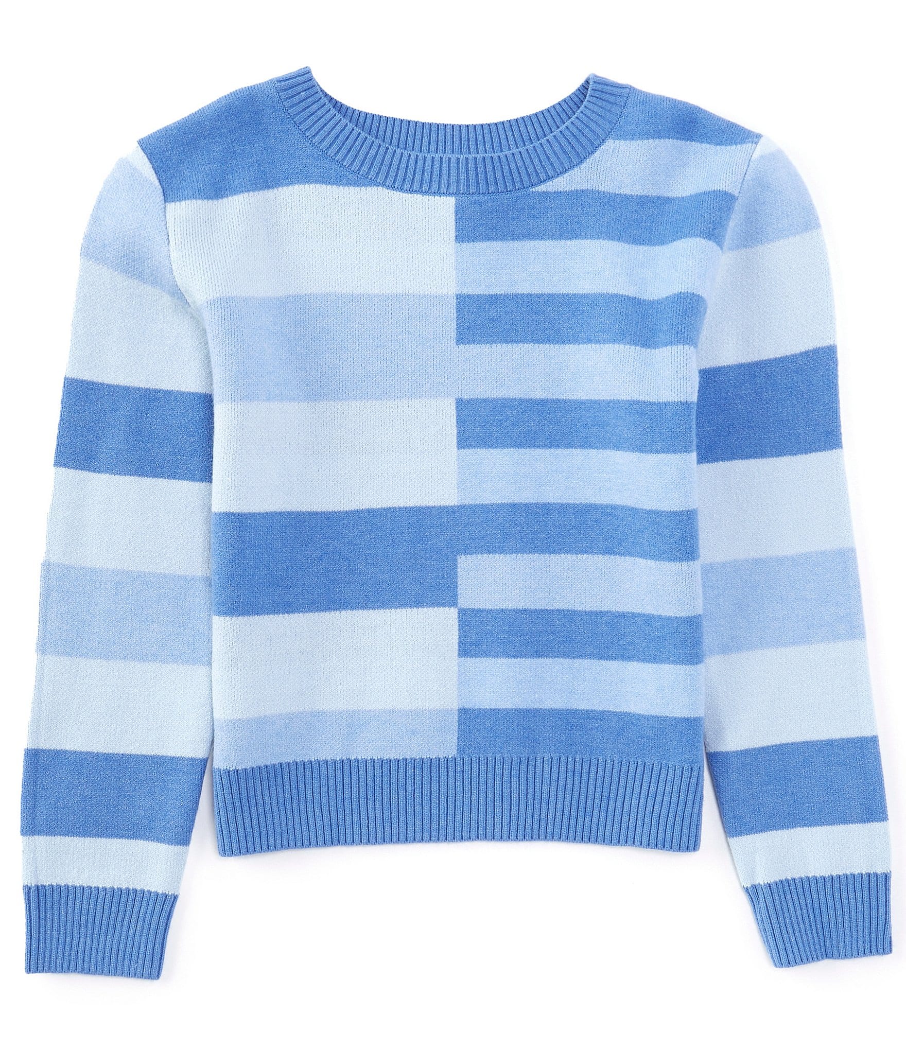 I.N. Girl Big Girls 7-16 Long-Sleeve Striped Sweater