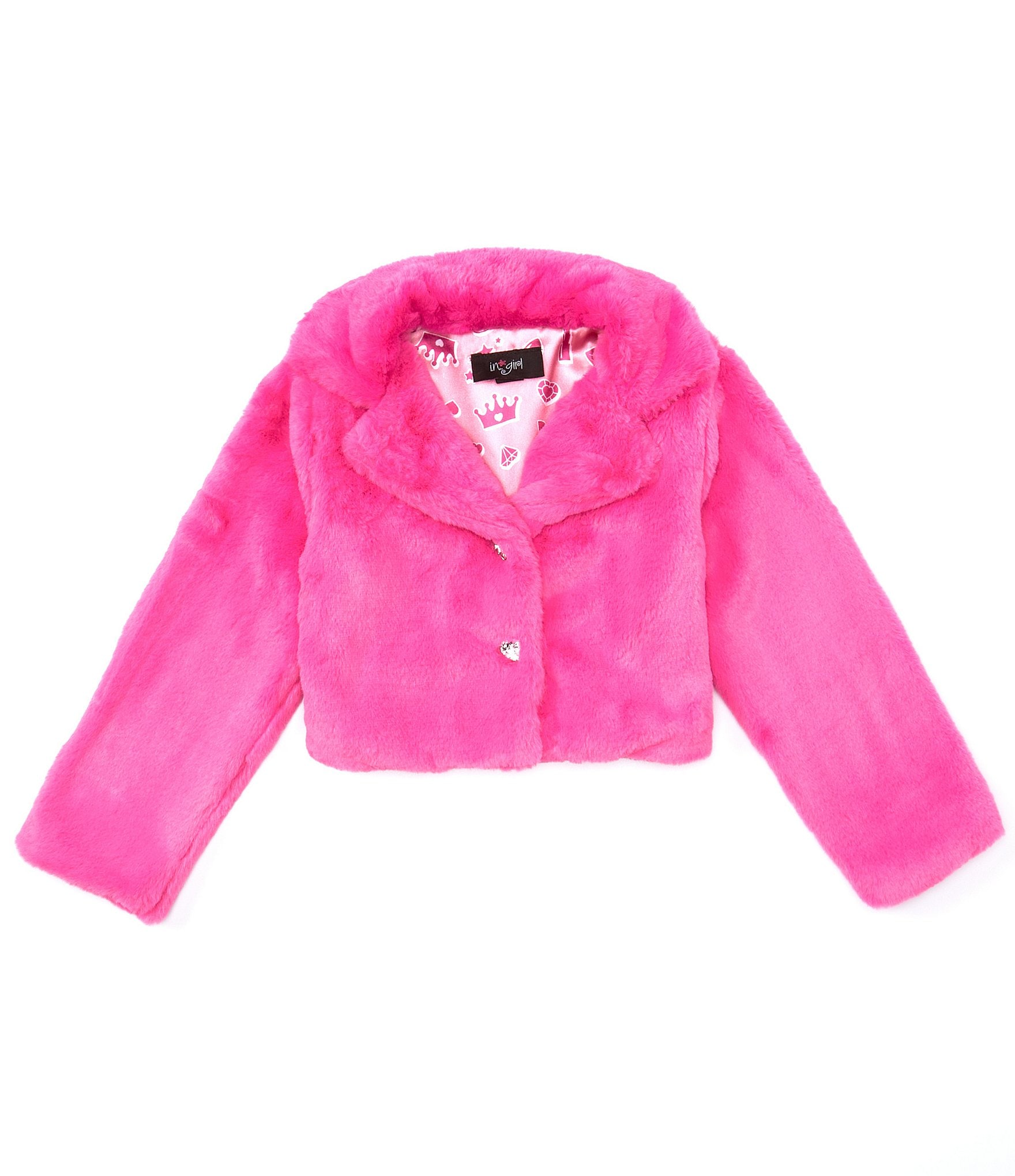 Party Girl Faux Fur Jacket Dress by TIPTOP KIDS - AS7914 – Ariststyles