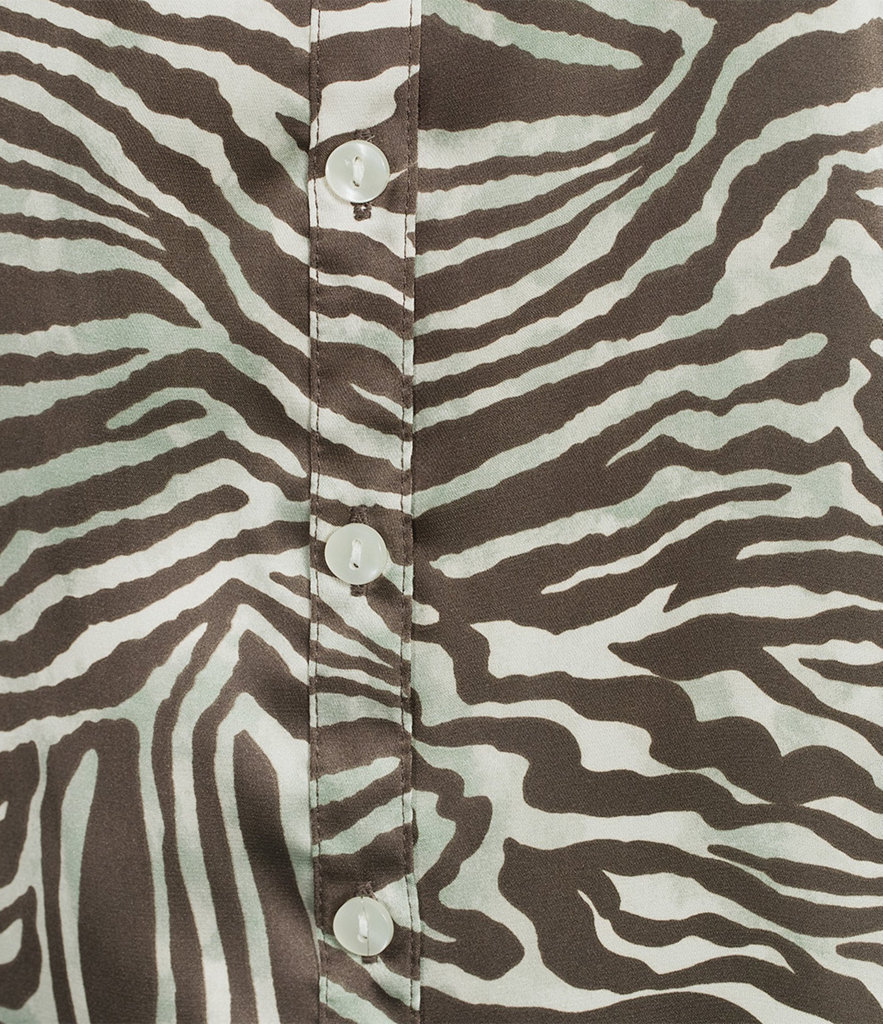 I.N. San Francisco Animal Print Collared Button Front Long Sleeve Shirt