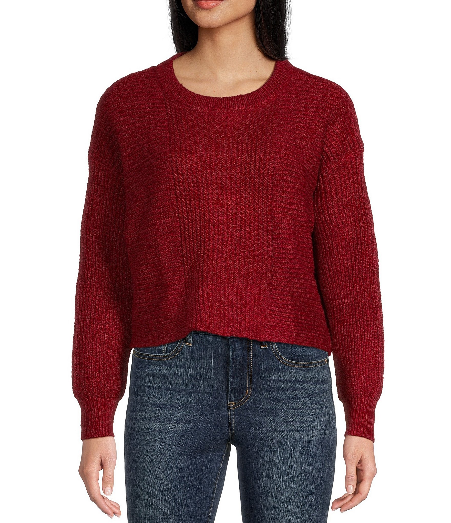 The Drop Damen Montie V-Neck Cropped Pullover - Zeitloser Crop-Pullover Für Lässige Outfits