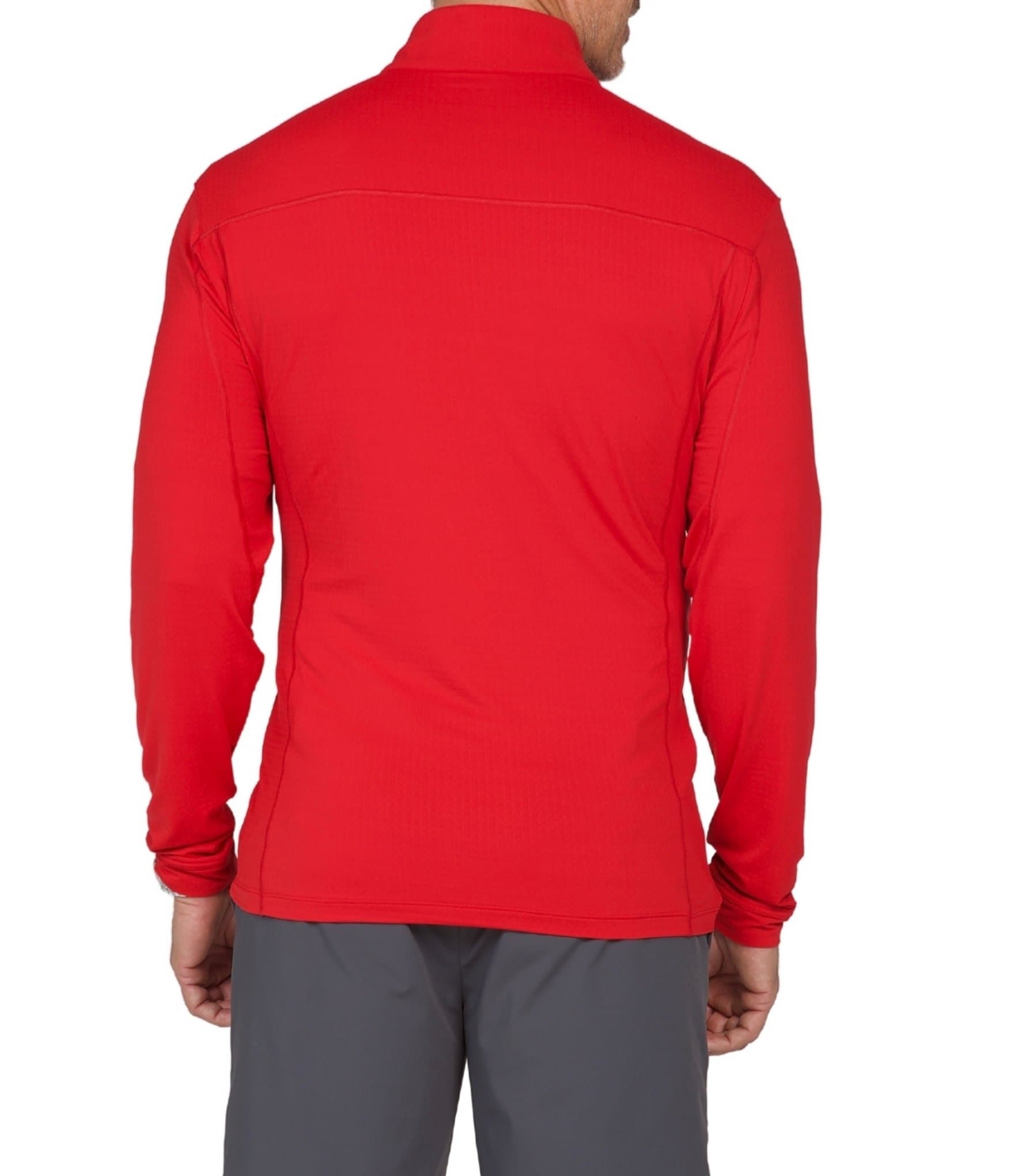 IBKUL Long-Sleeve UPF Mockneck Pullover