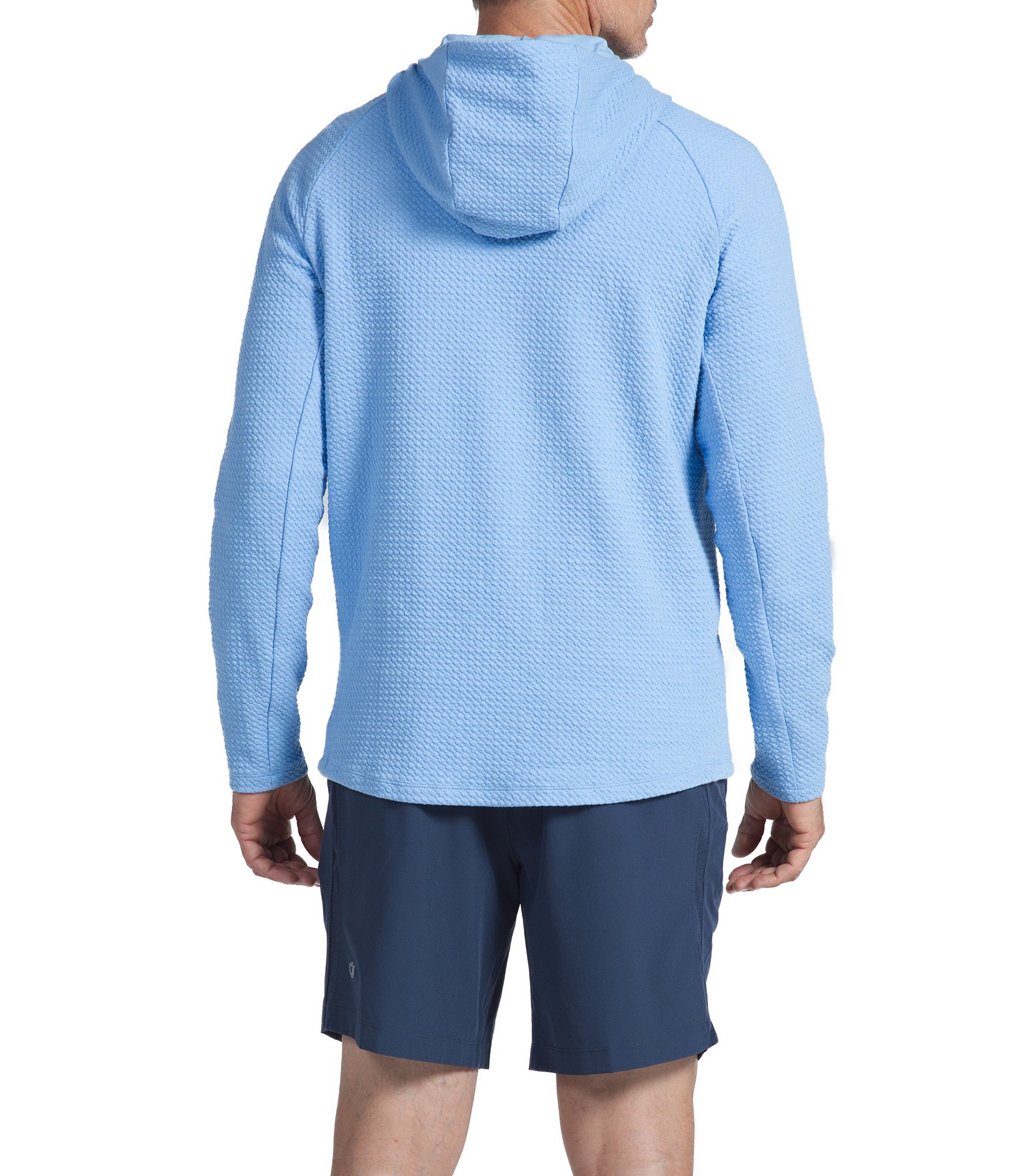 IBKUL Popcorn Stitch Pullover Hoodie