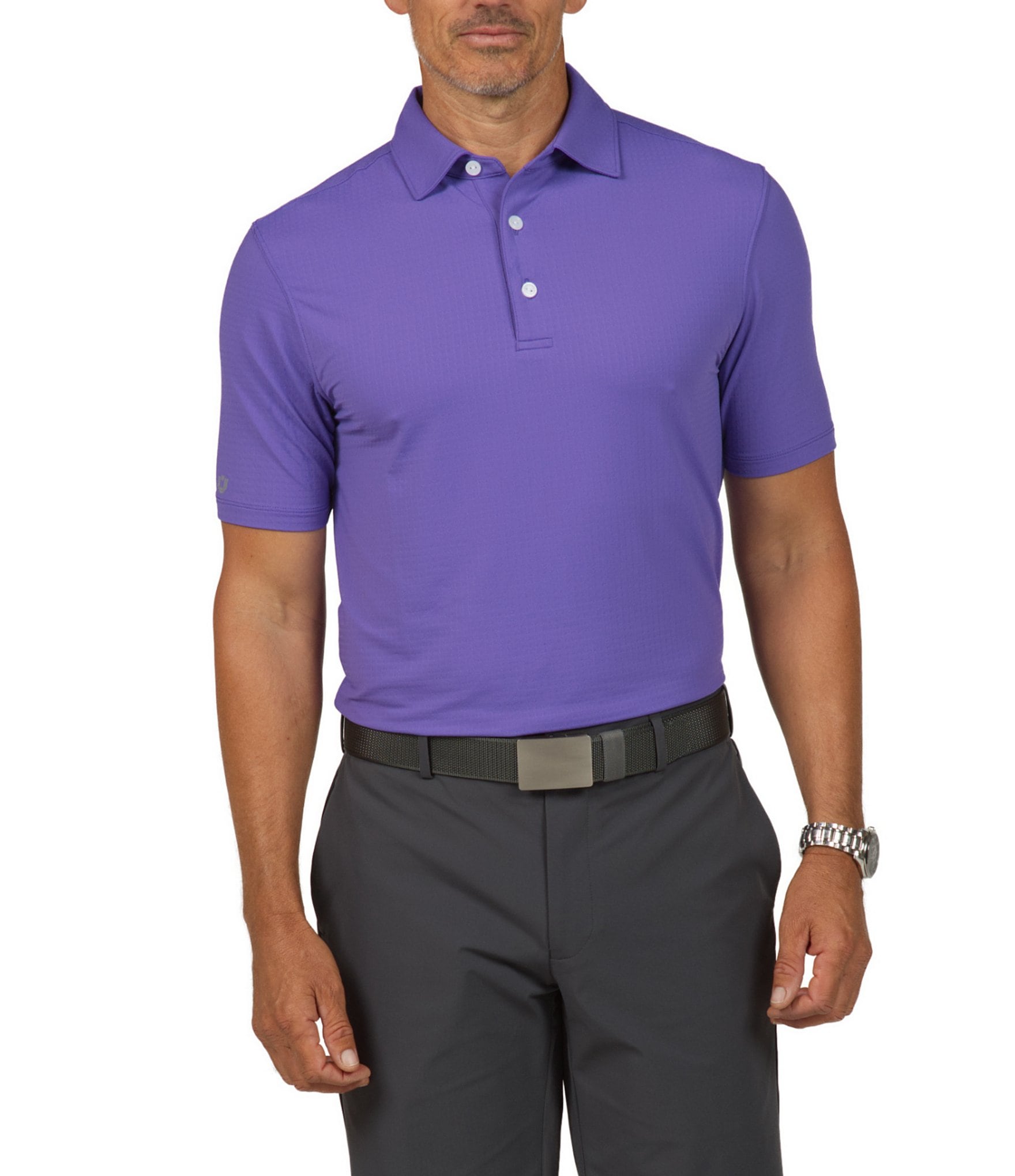 IBKUL Short-Sleeve IceFil® Polo Shirt