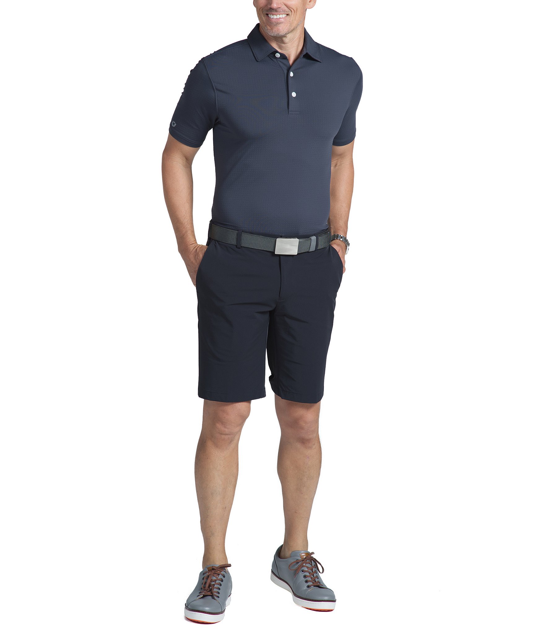 IBKUL Short-Sleeve IceFil® Polo Shirt