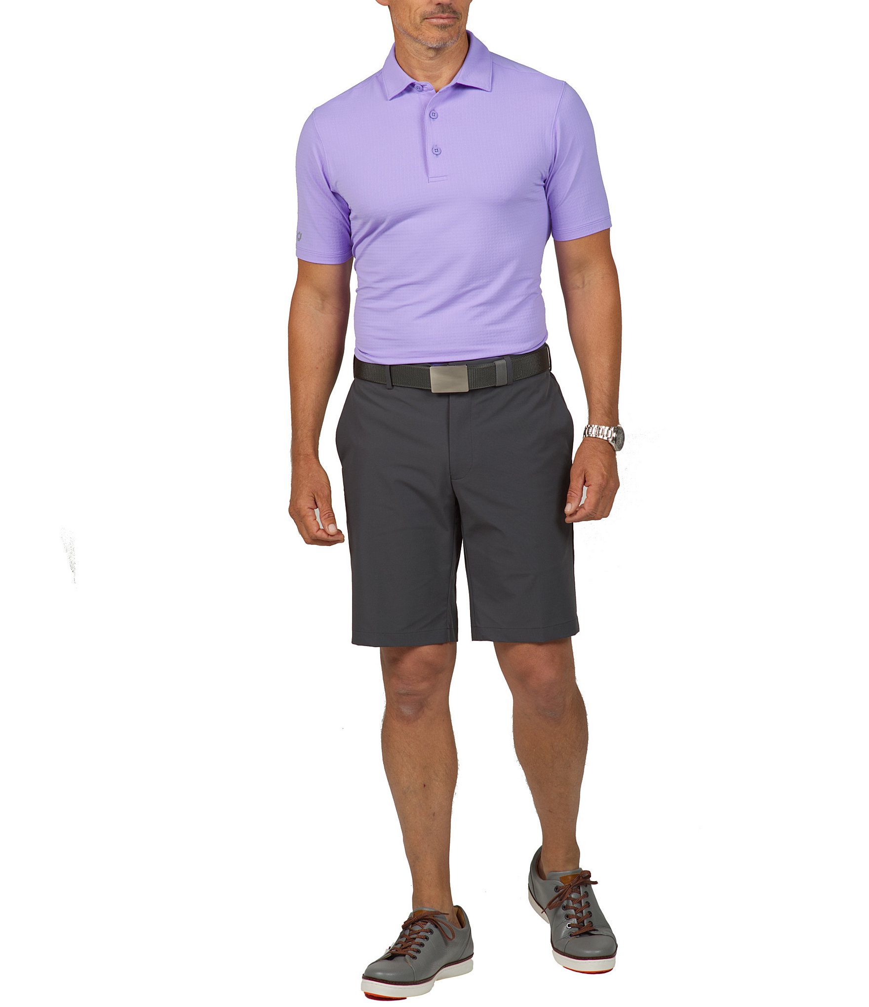 IBKUL Short-Sleeve IceFil® Polo Shirt