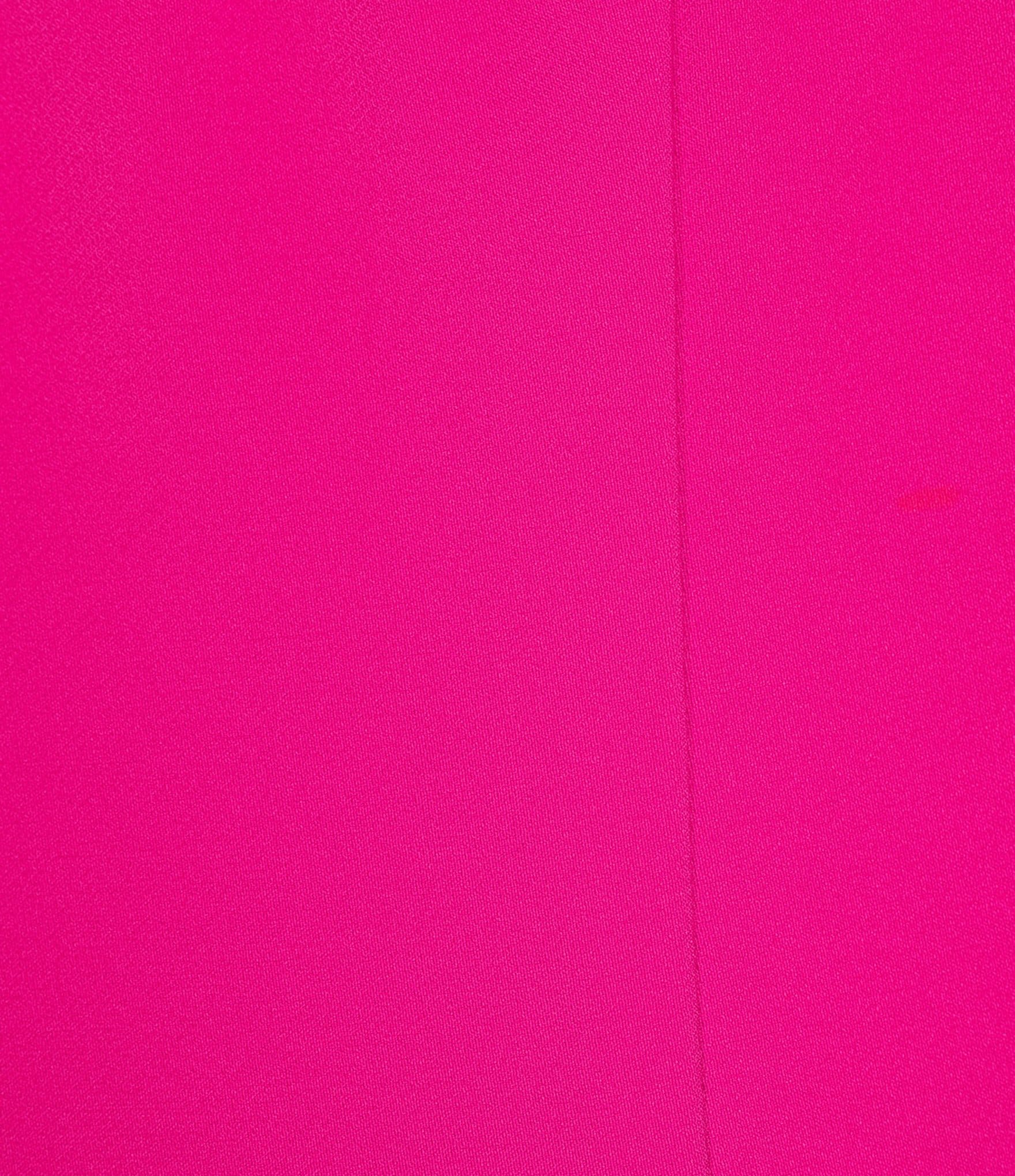 IC Collection Knit Front Slit 3D Floral Pull-On Pants