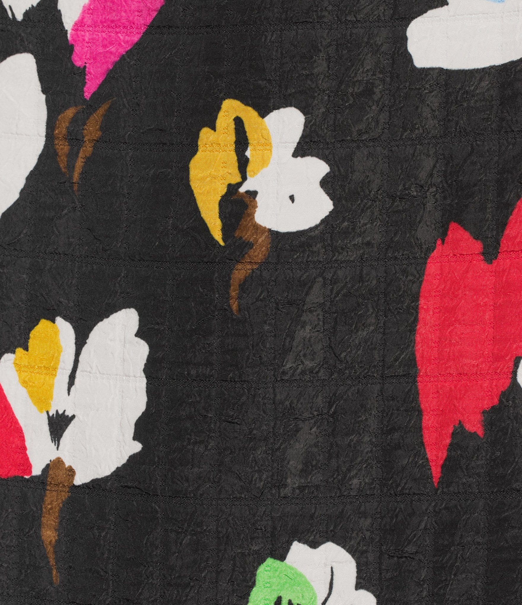 IC Collection Plus Size Floral Print High Scoop Neck Long Sleeve Jacket