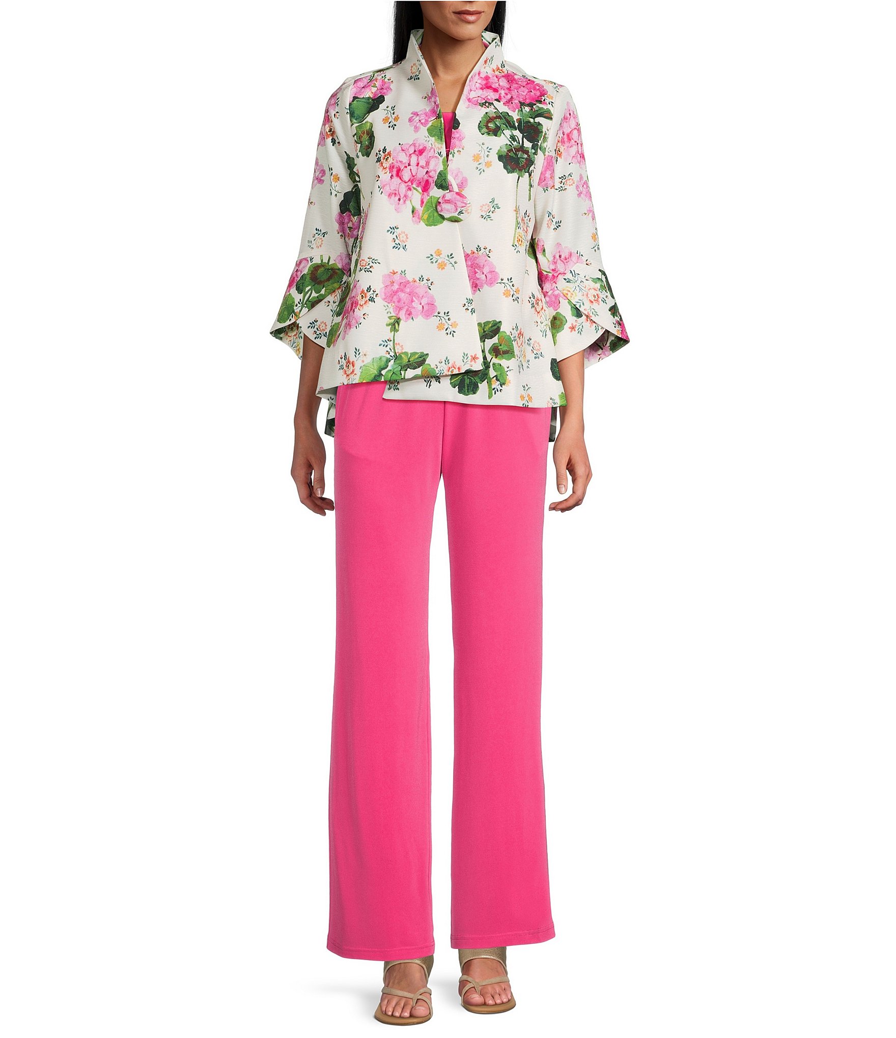 IC Collection High Rise Wide Leg Pants