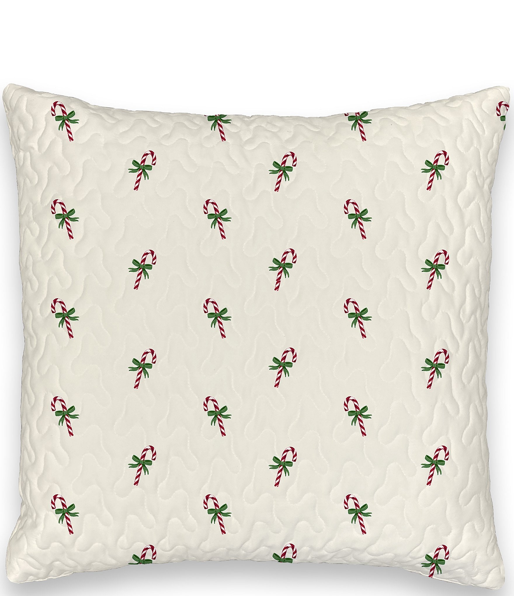 Ida Mae Home Mr. Bingle & Santa Reversible Decorative Square Pillow