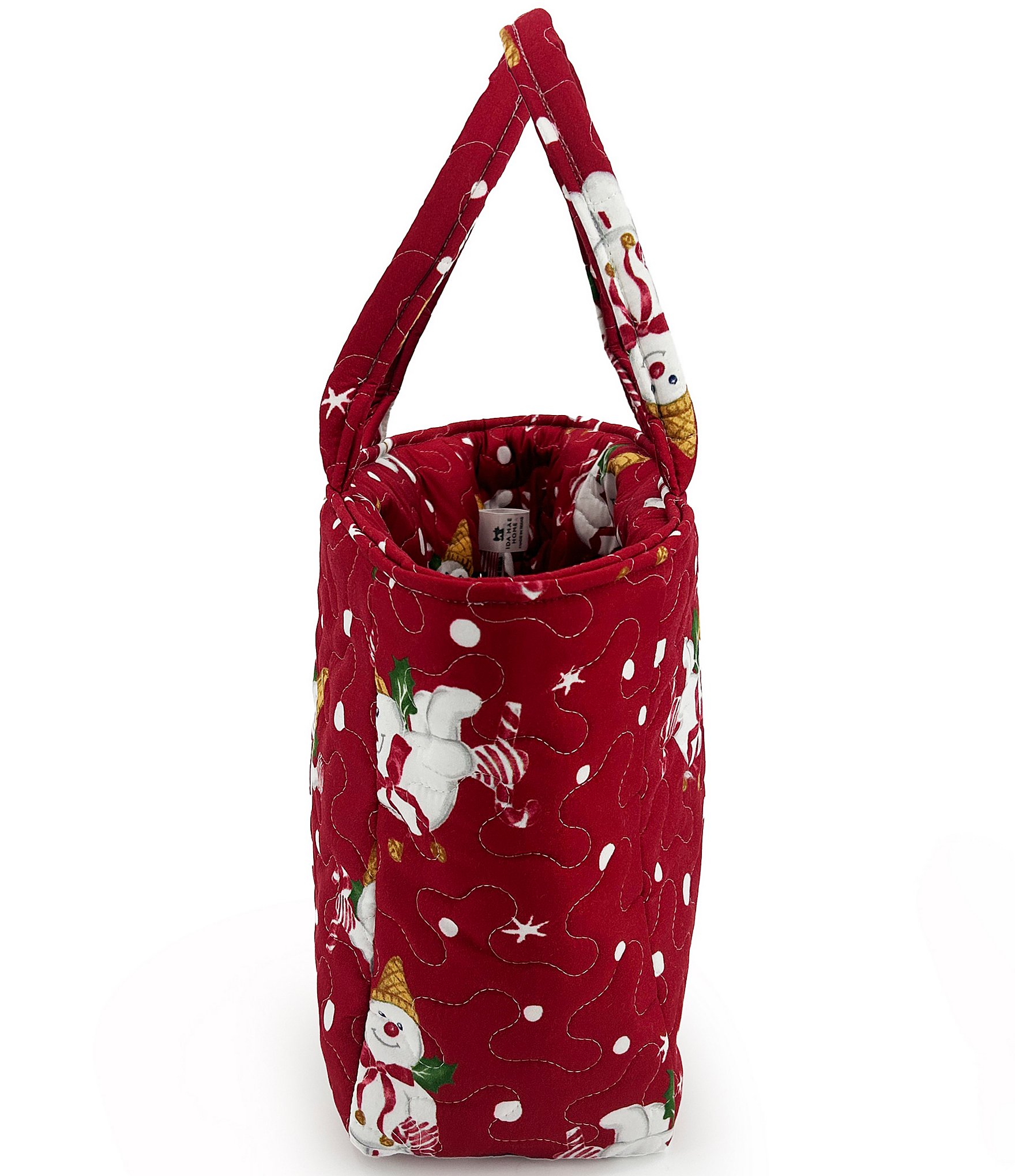 Ida Mae Home Mr. Bingle Medium Quilted Tote Bag