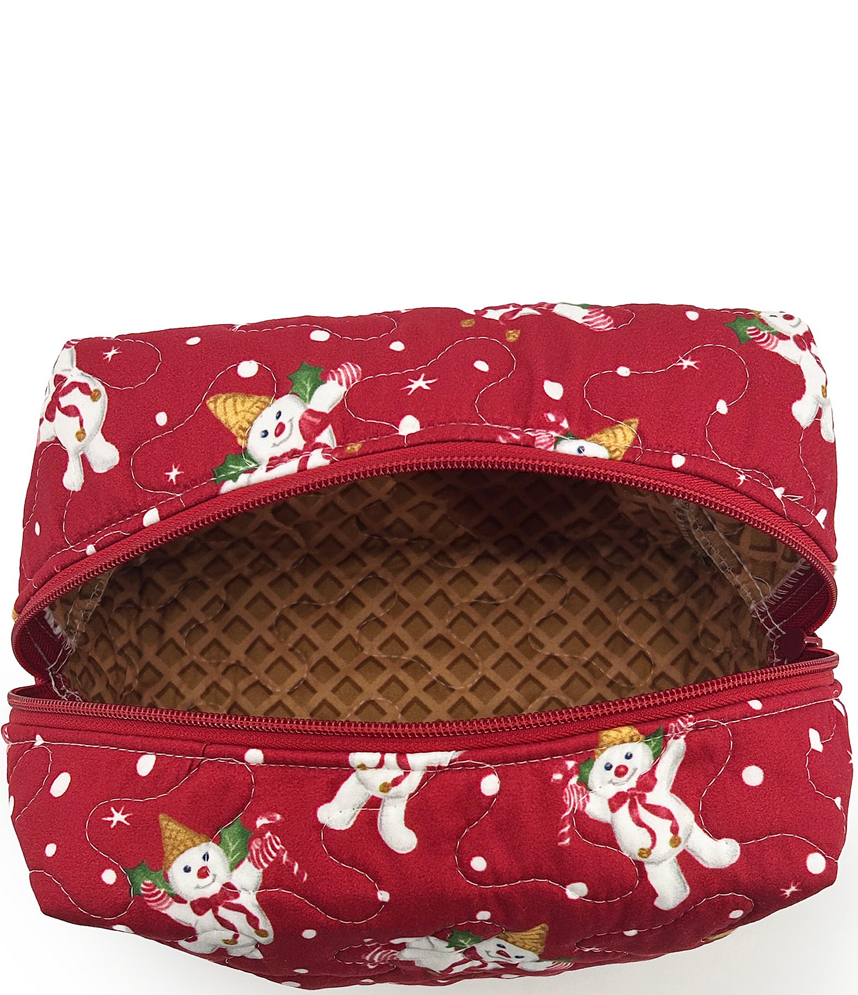 Ida Mae Home Mr. Bingle Quilted Large Makeup Bag
