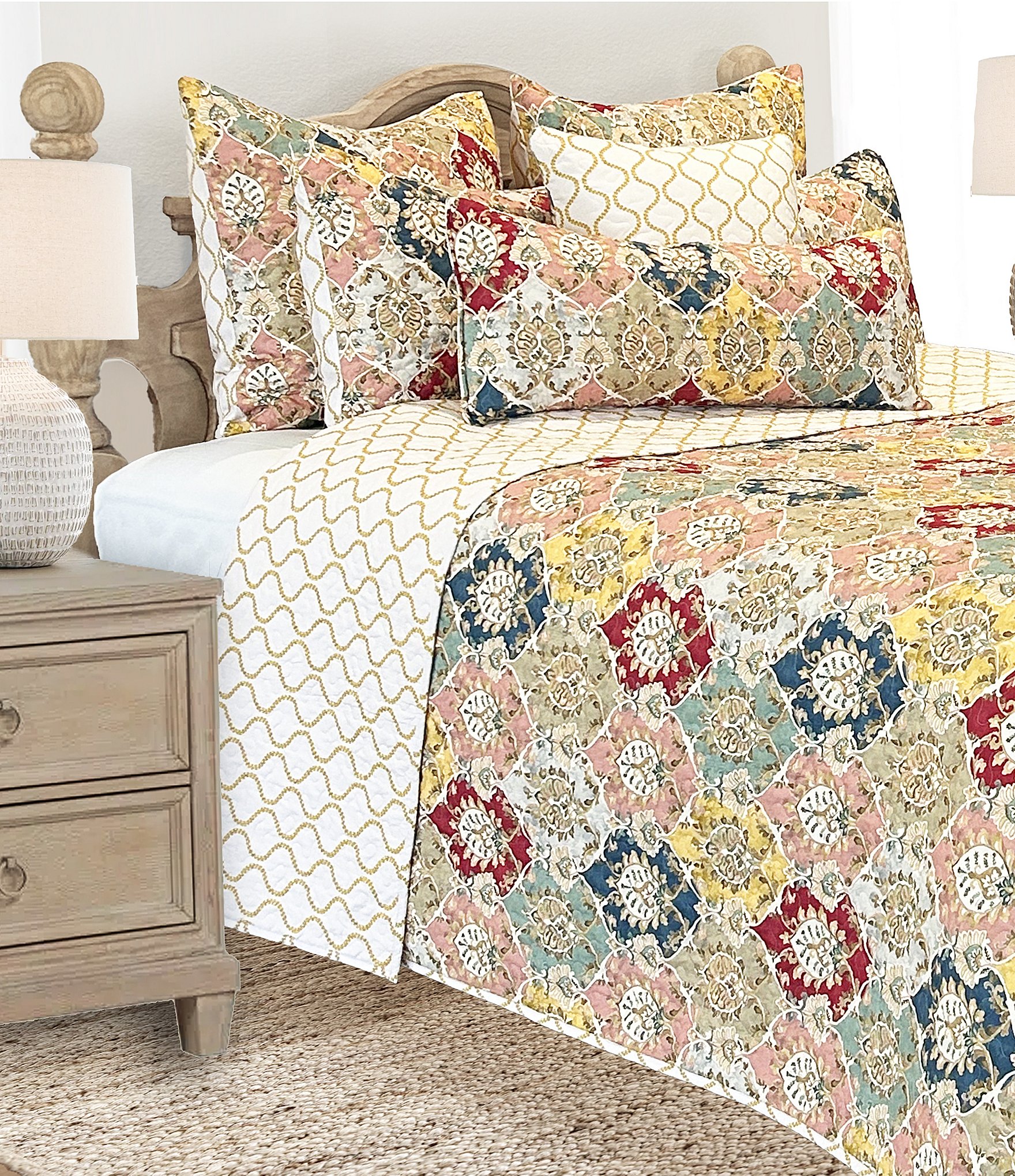 Ida Mae Home x Erin & Ben Co. Athena Reversible Quilt