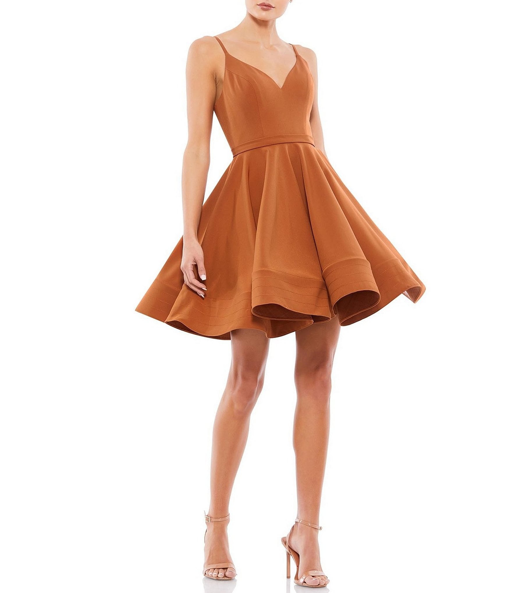 Brown Women's Cocktail ☀ Party Dresses ...
