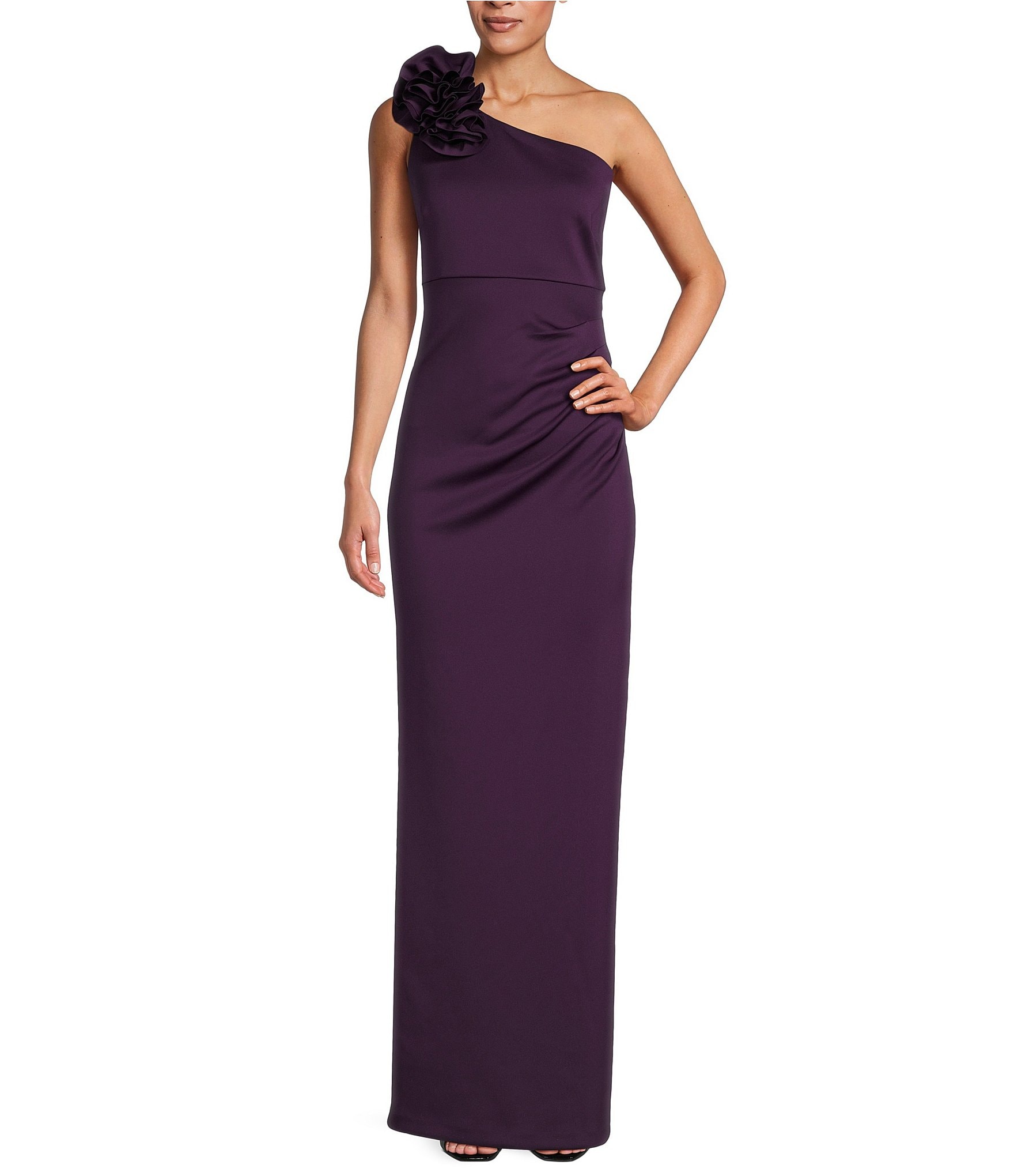 Dillards plum dress hotsell