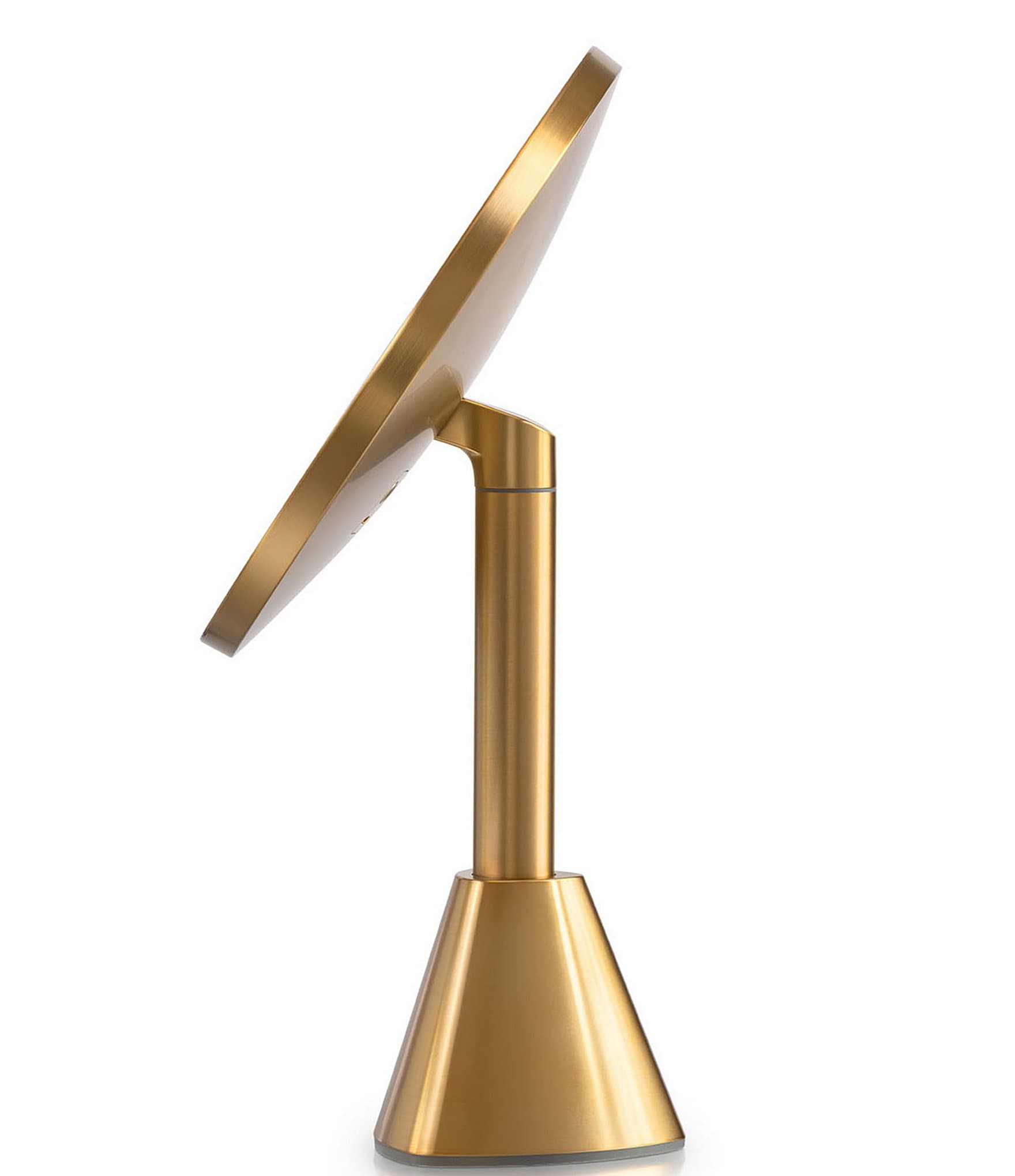 Ilios Lighting Co. 5x Deluxe Magification Gold Mirror