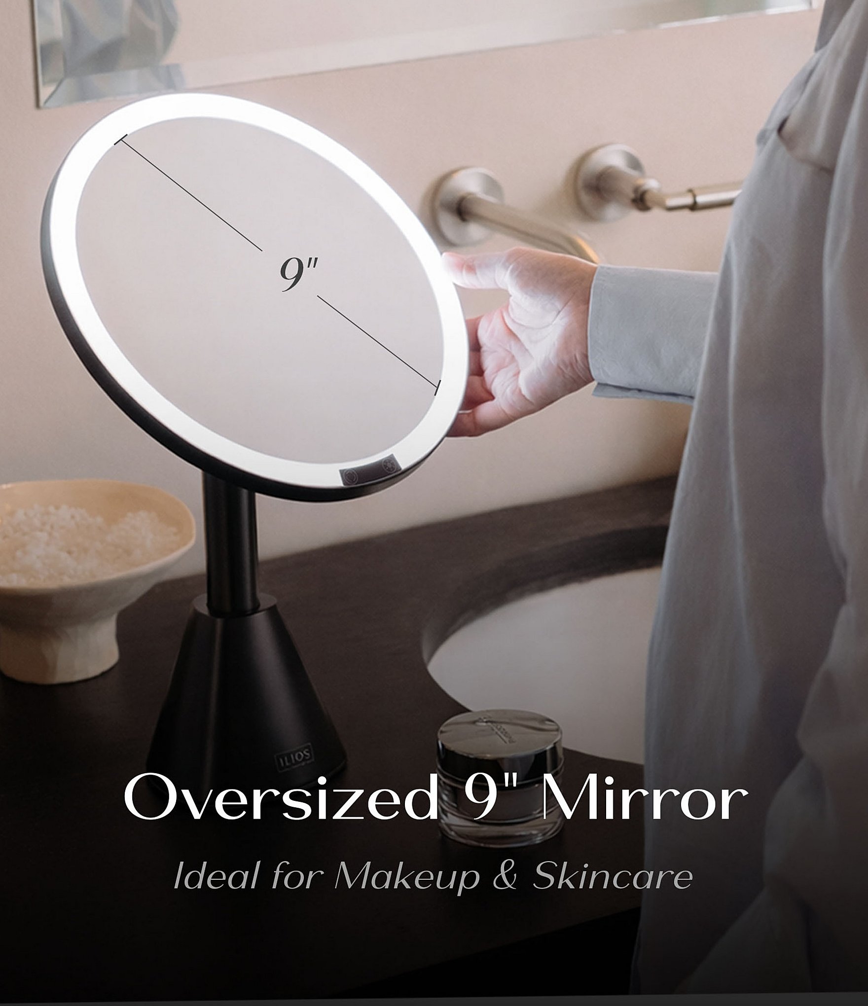 Ilios Lighting Co. 5x LED Deluxe Mirror