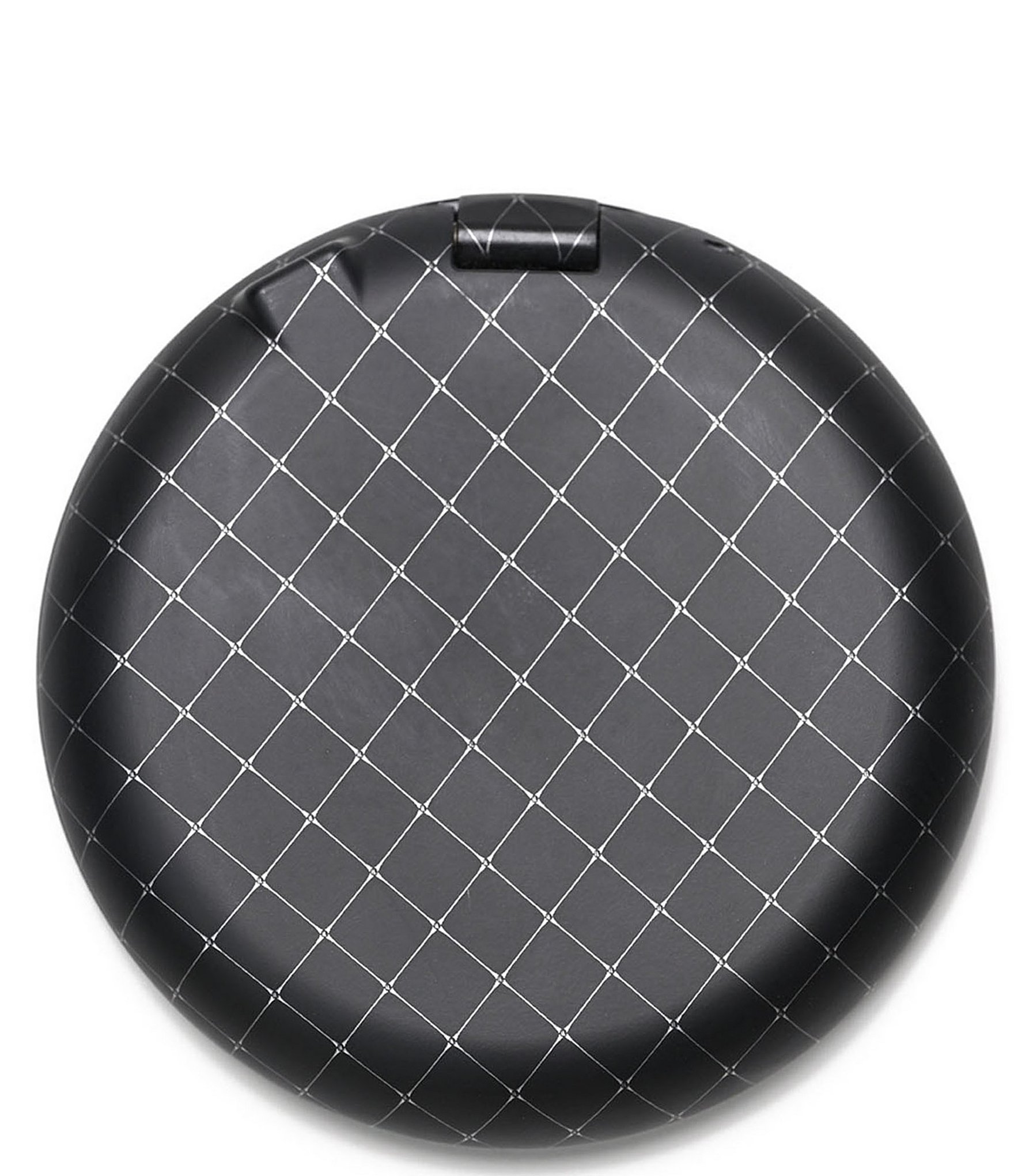 Ilios Lighting Co. Matte Black LED Compact Mirror