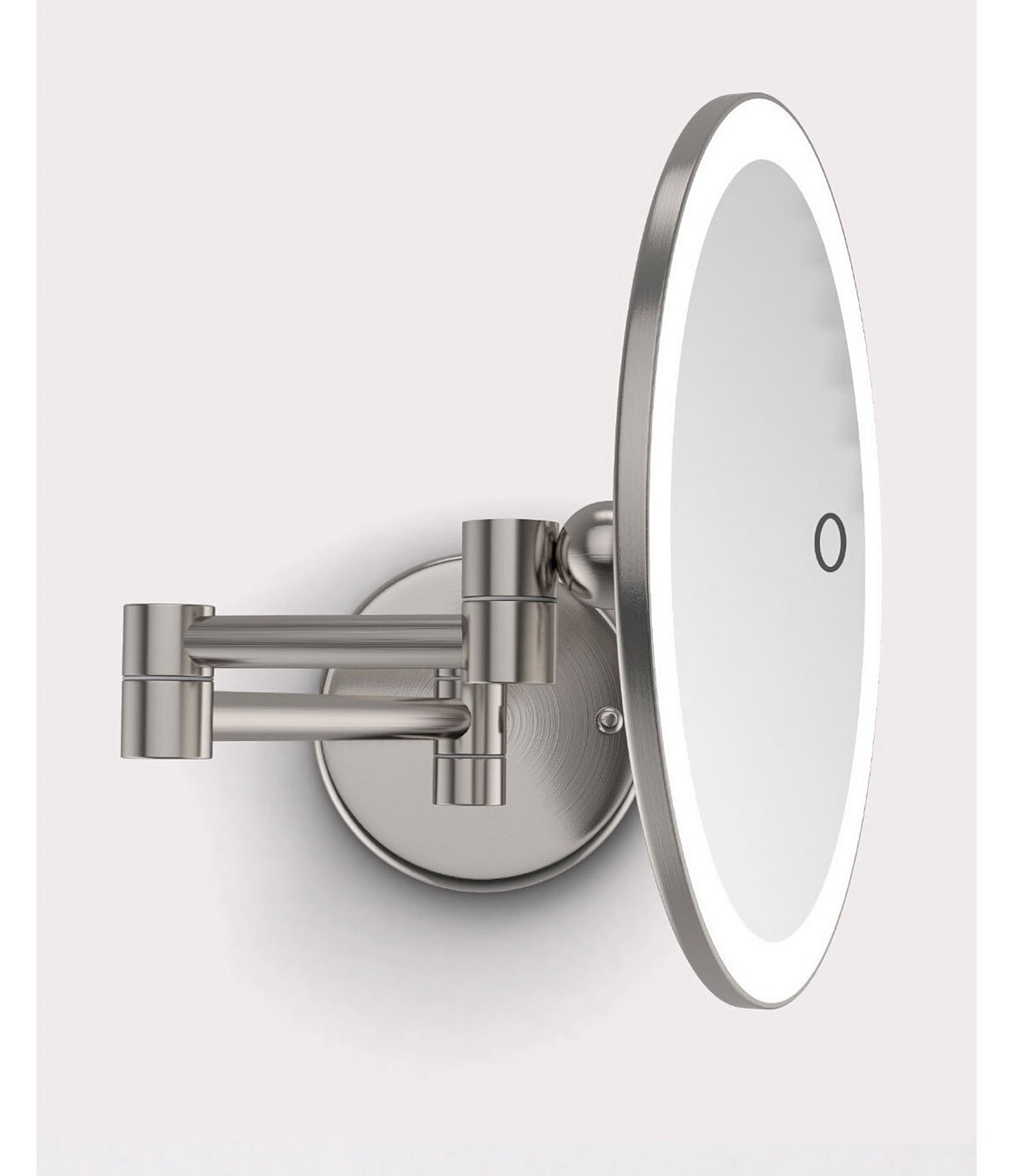 Ilios Rechargeable Round Wall Mirror