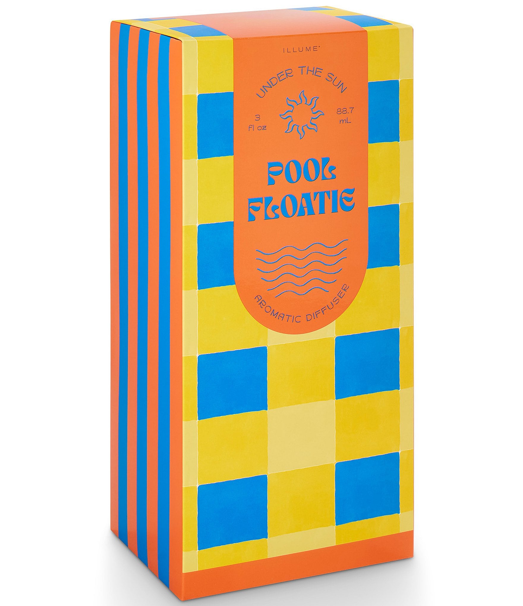 Illume Candles Under The Sun Collection Pool Floatie Aromatic Sun Diffuser, 3-oz.