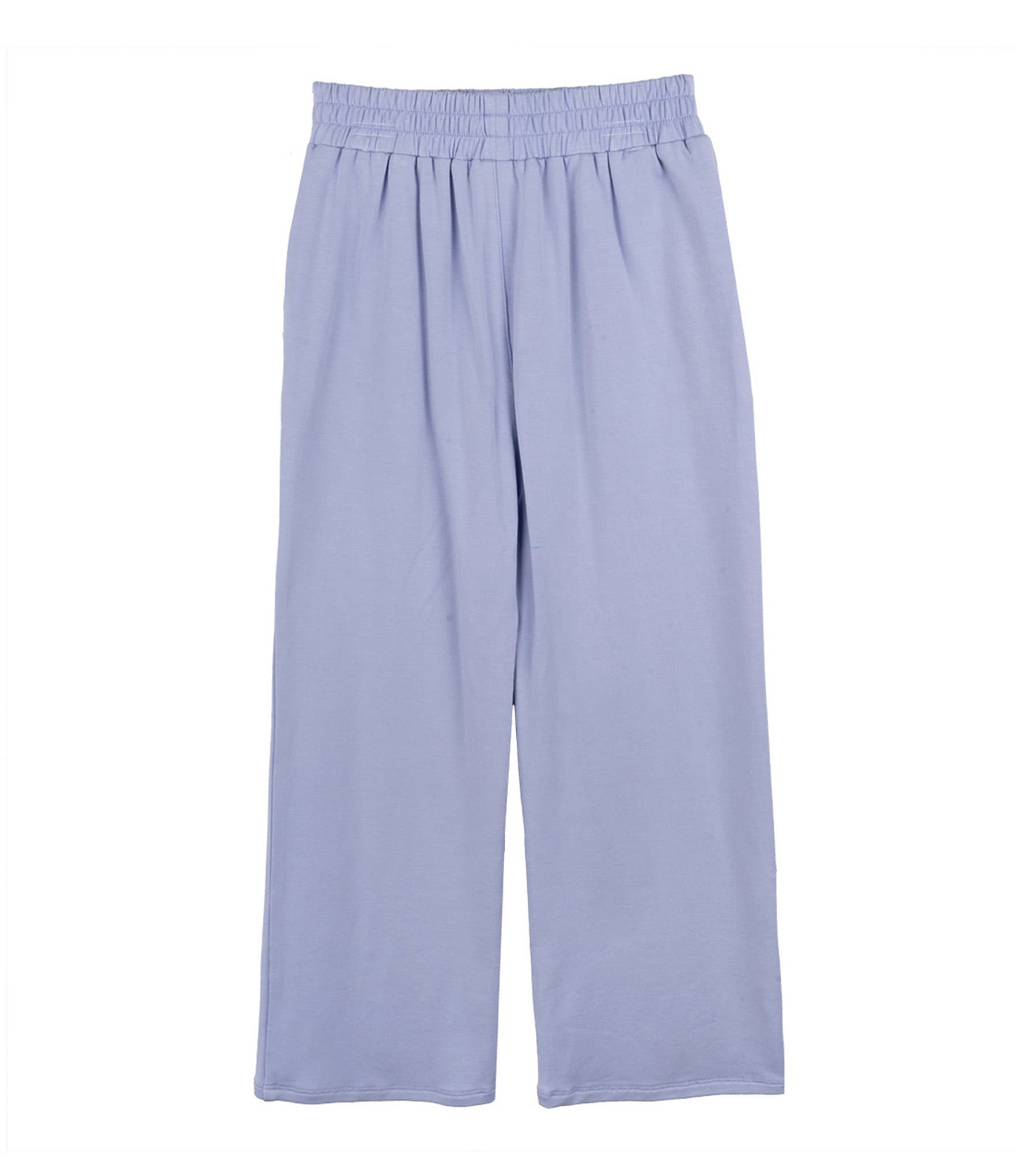 Indie Gold Little Girls Seamed-Front French Terry Pants