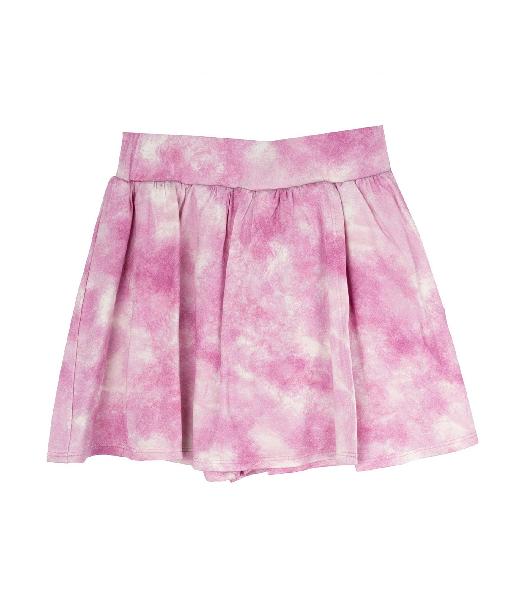Indie Gold Little Girls Tie-Dye Easy Skort