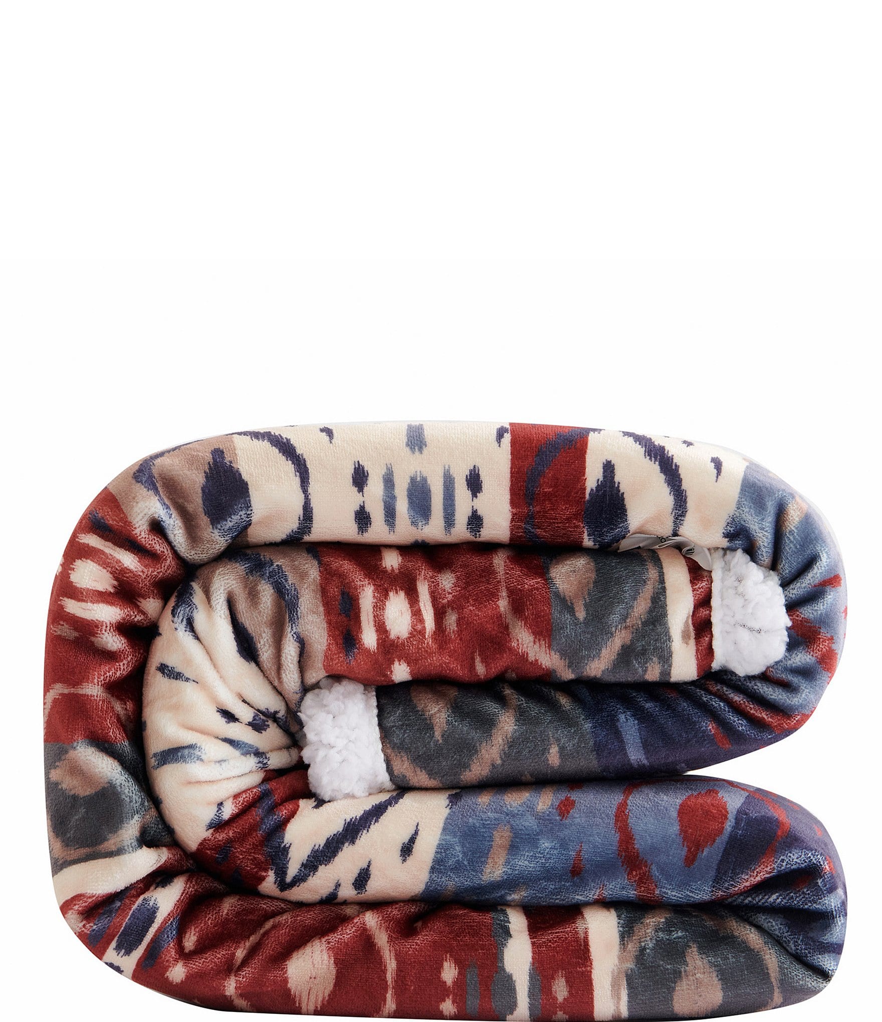 Indigo Hill by HiEnd Accents Home on the Range Southwestern Campfire Sherpa Throw