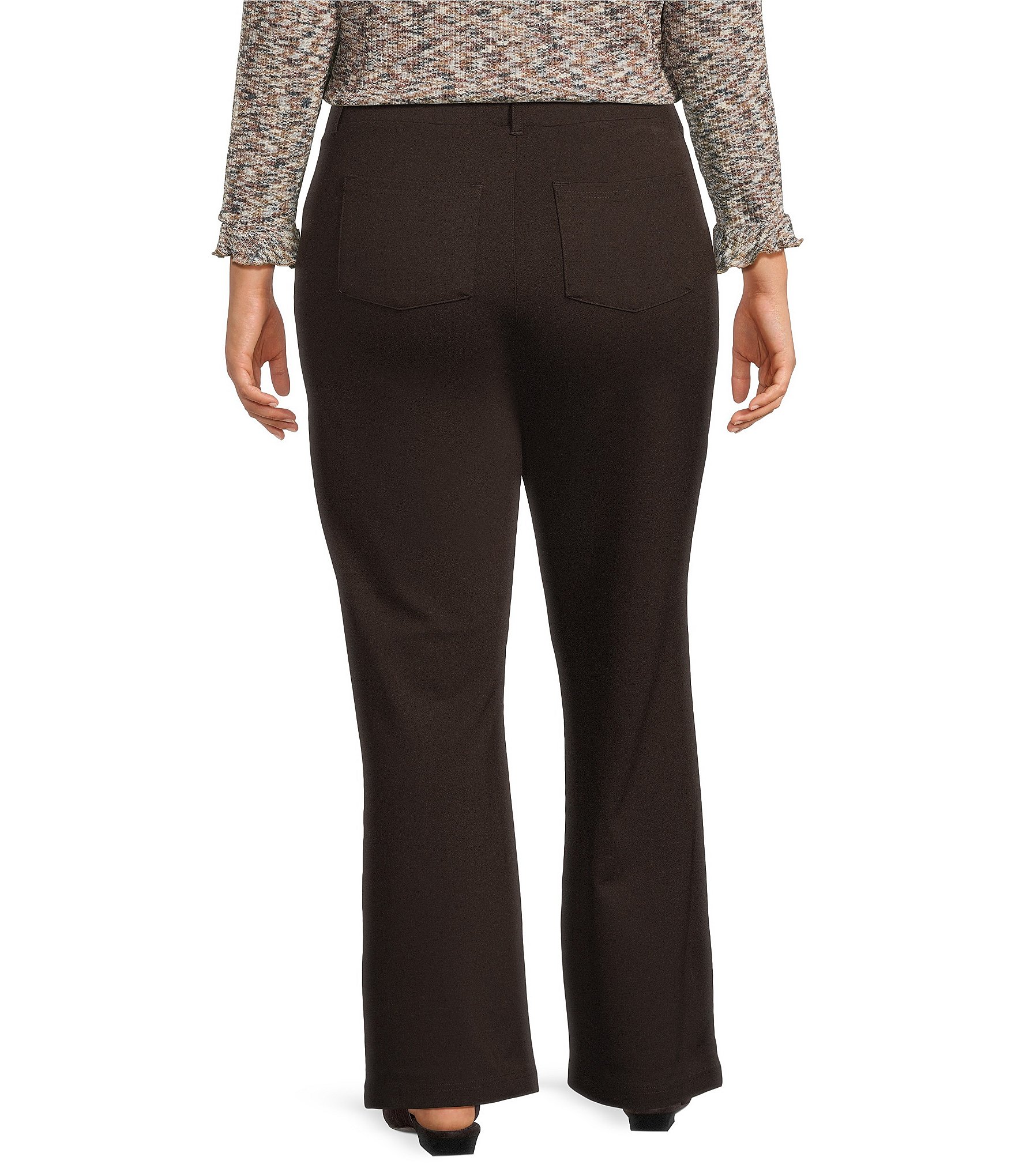 Intro Bella Plus Size Bella Boot Cut Pull-On Pants