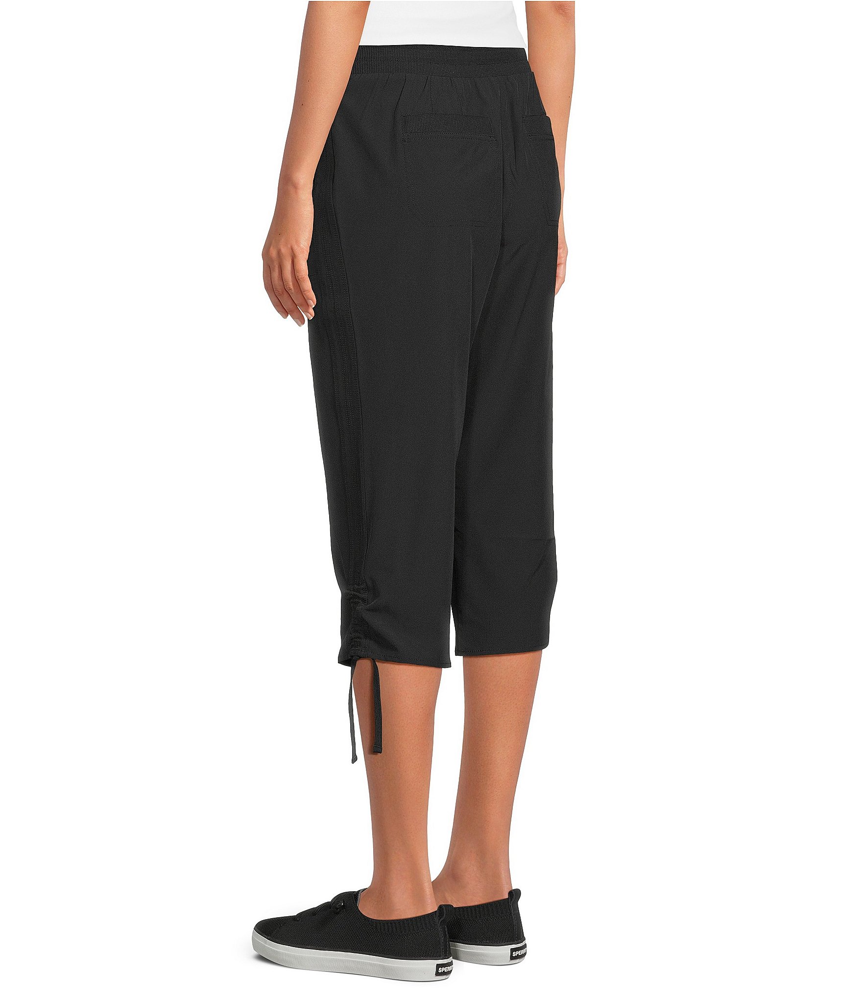 Intro Makayla Active Ease Pull-On Straight Leg Capri Pants