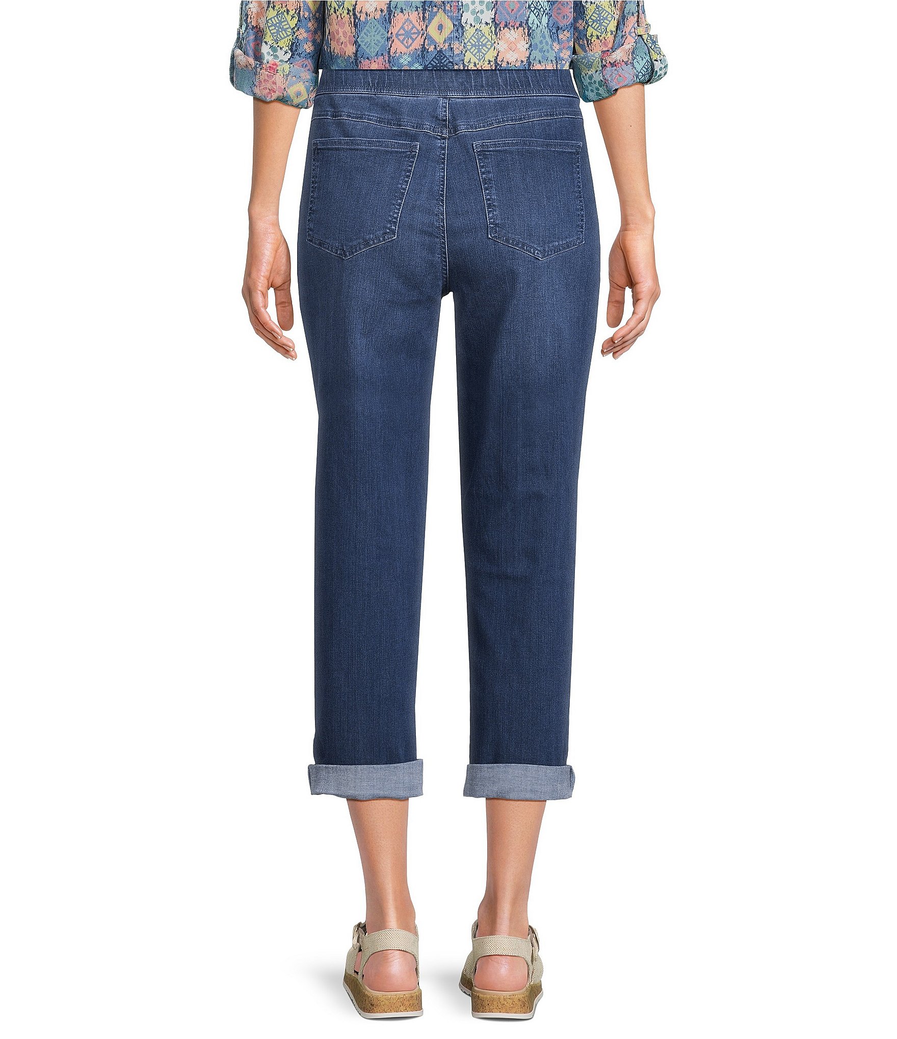 Intro Miranda Pull-On Cropped Tapered Pants